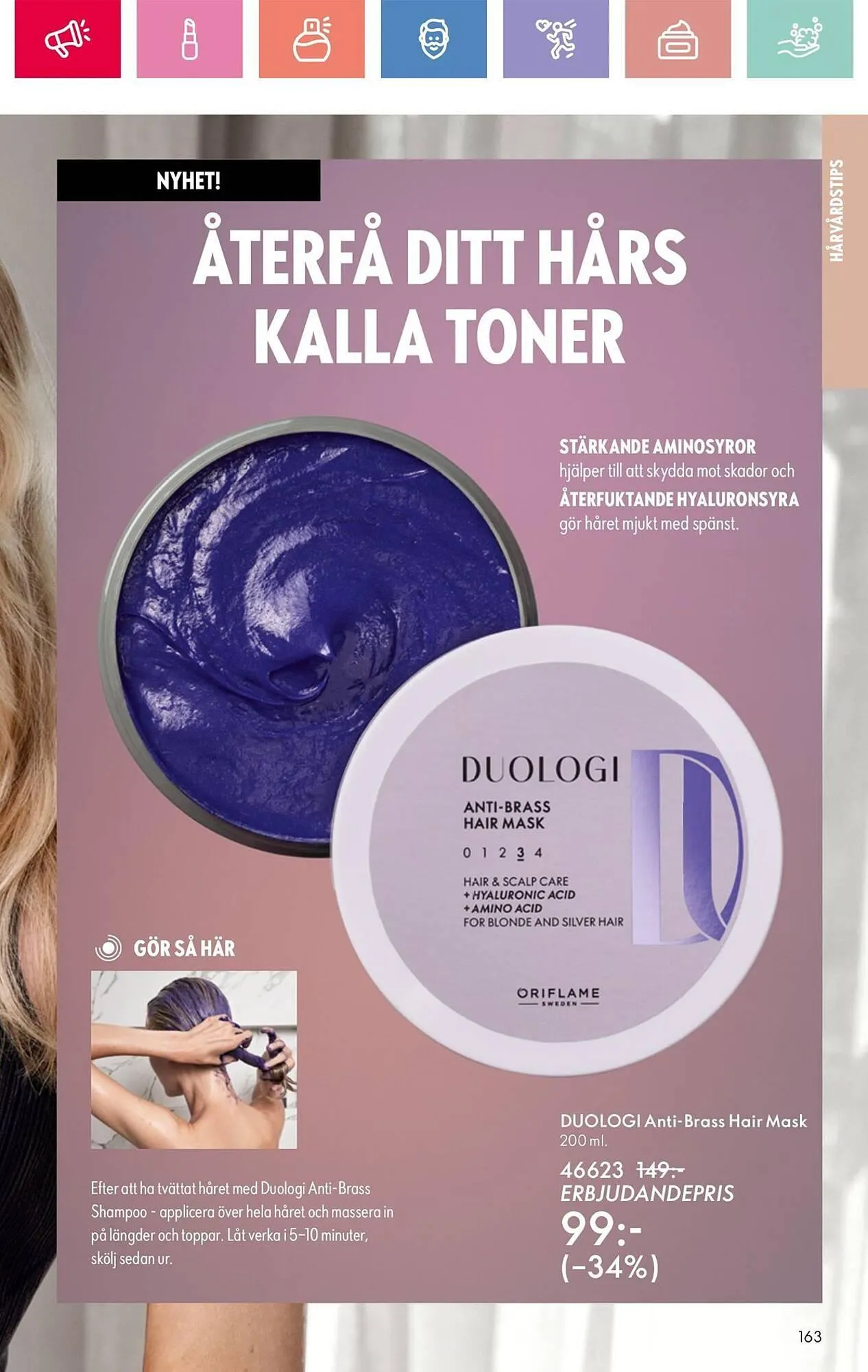 Oriflame reklamblad från 10 mars till 29 mars 2025 - Reklamblad sidor 163