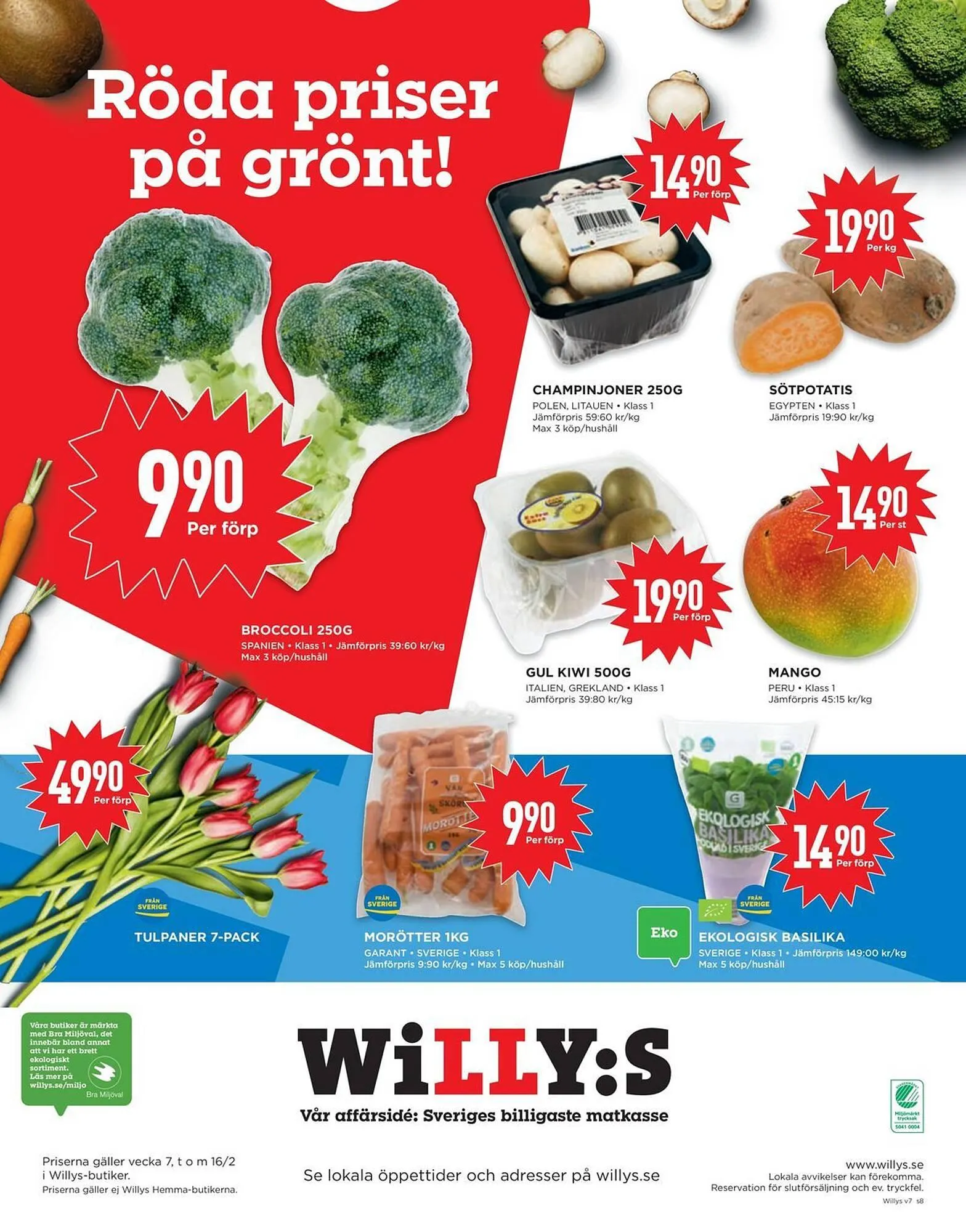 Willys reklamblad från 7 februari till 16 februari 2025 - Reklamblad sidor 12