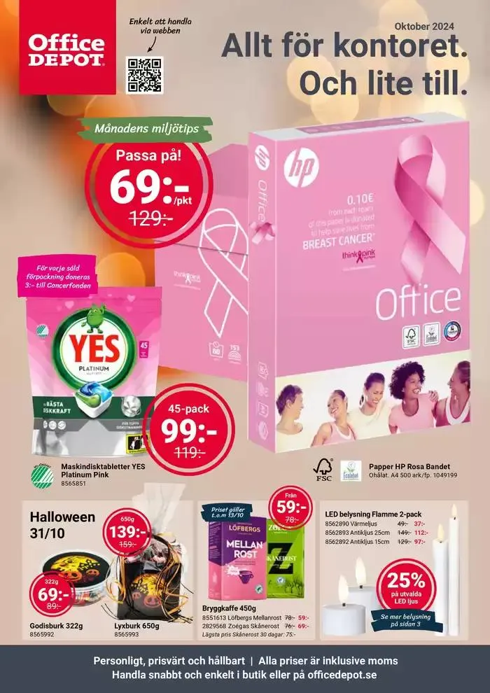 Office Depot - Månadens kampanjblad - 1