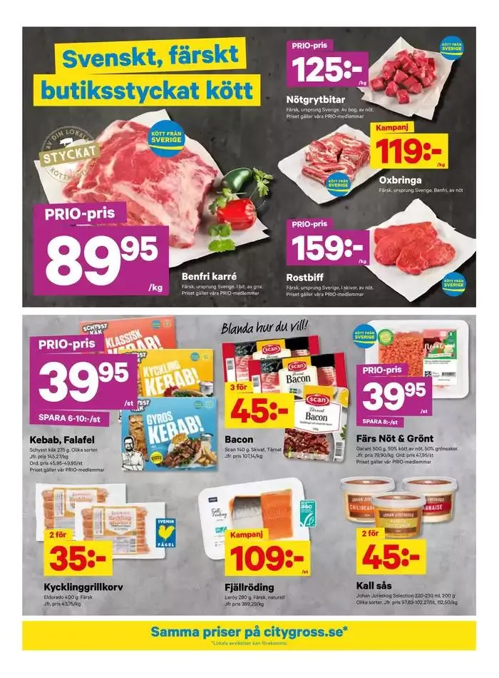 Attraktiva specialerbjudanden för alla från 30 september till 6 oktober 2024 - Reklamblad sidor 2