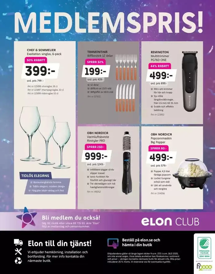 Allt för hemmafesten! från 27 januari till 16 februari 2025 - Reklamblad sidor 16