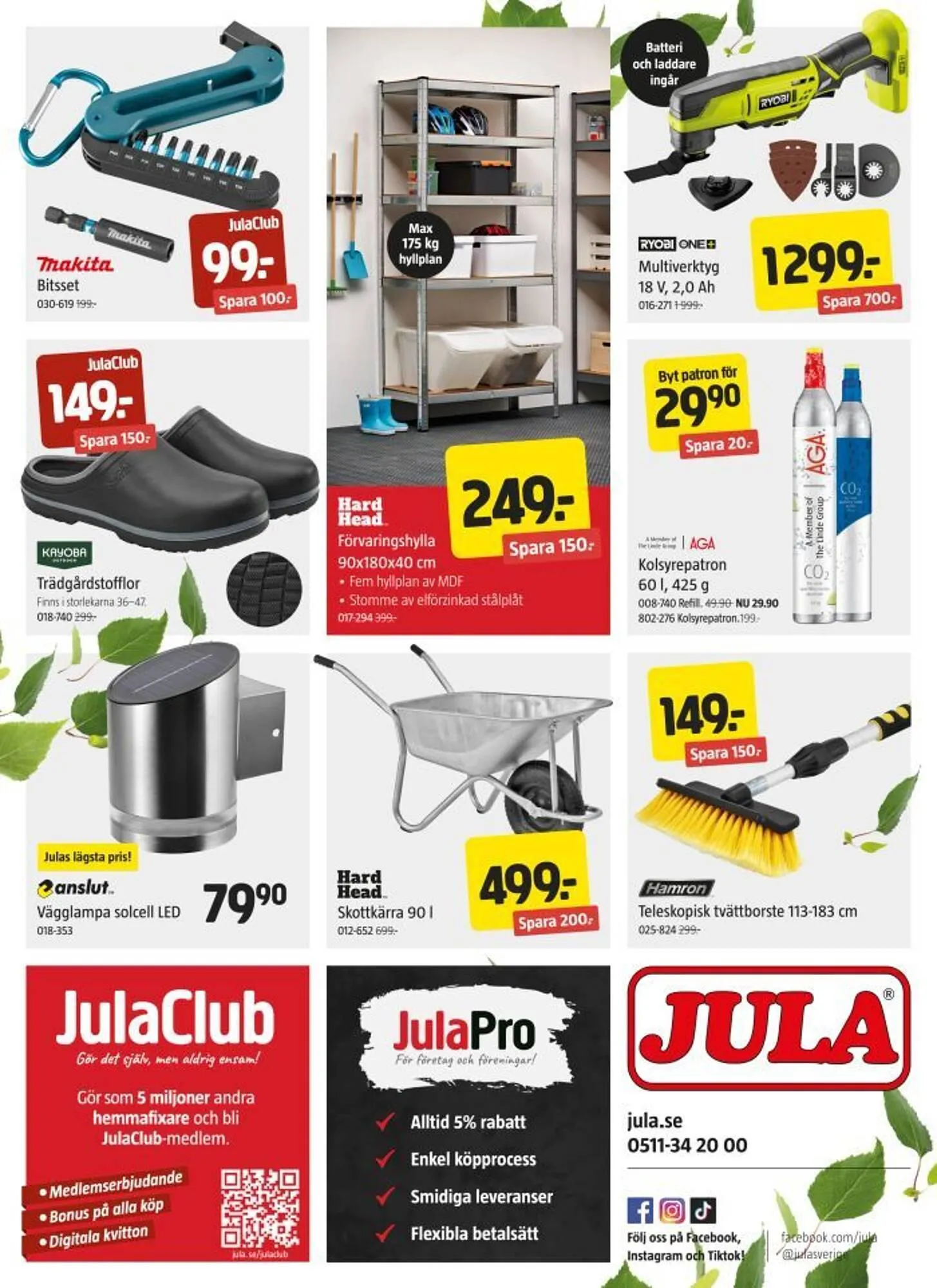 Jula reklamblad från 8 maj till 21 maj 2025 - Reklamblad sidor 22