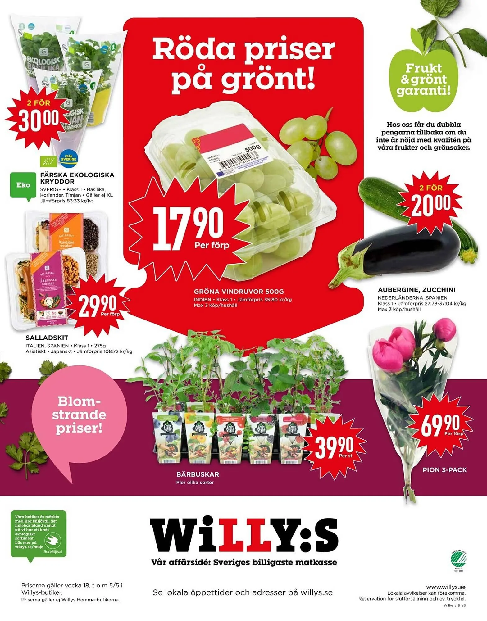 Willys reklamblad från 29 april till 5 maj 2024 - Reklamblad sidor 8