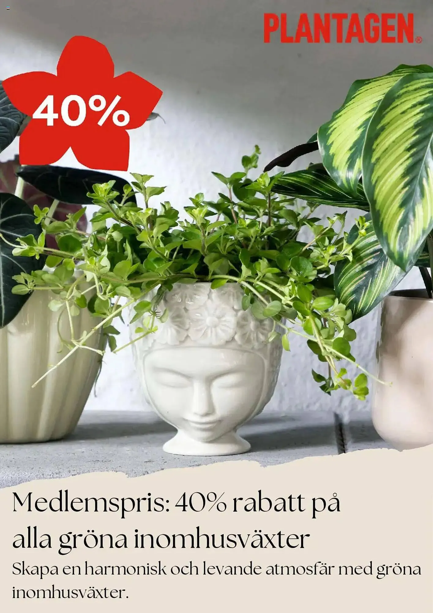 Plantagen reklamblad - 1