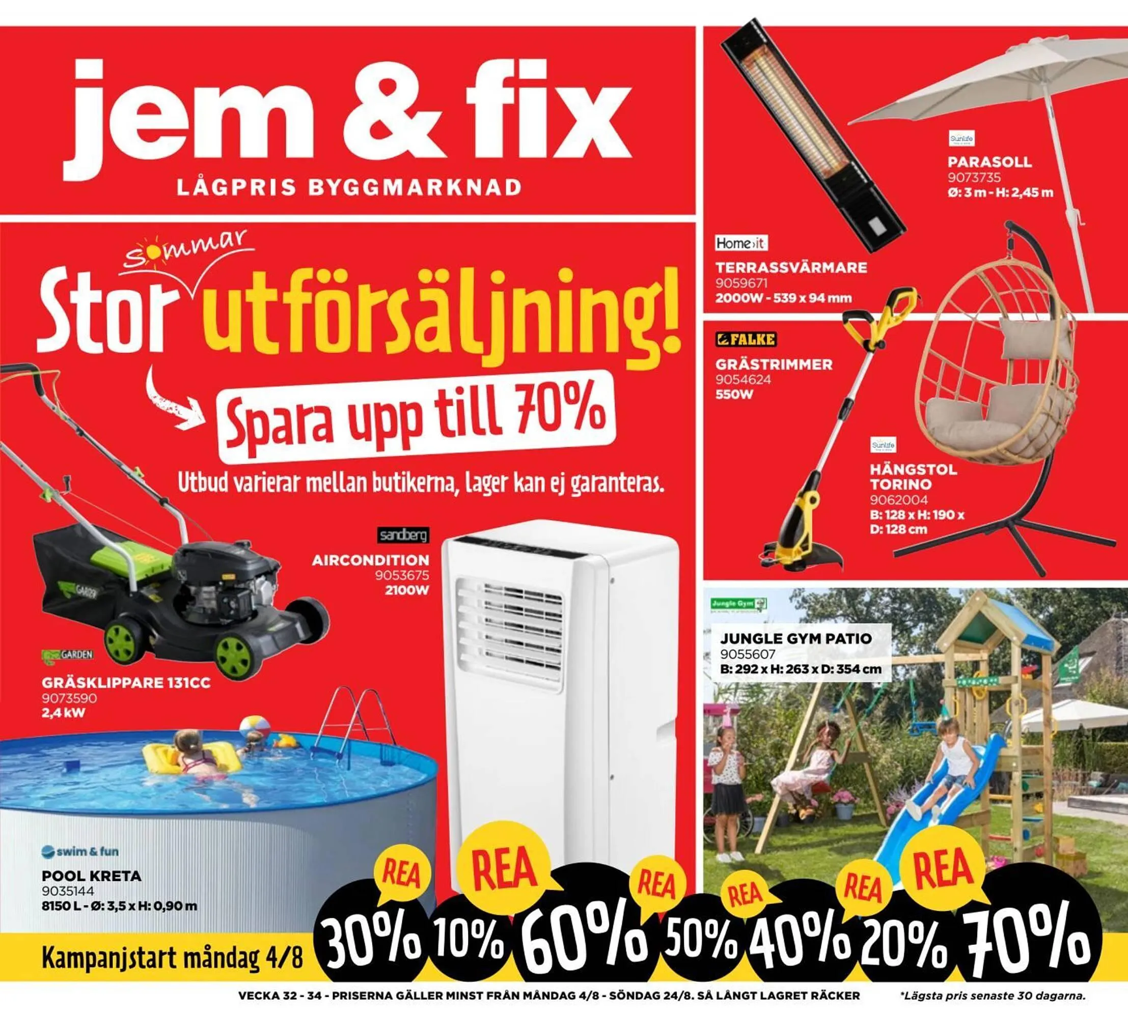 Jem&Fix reklamblad - 1