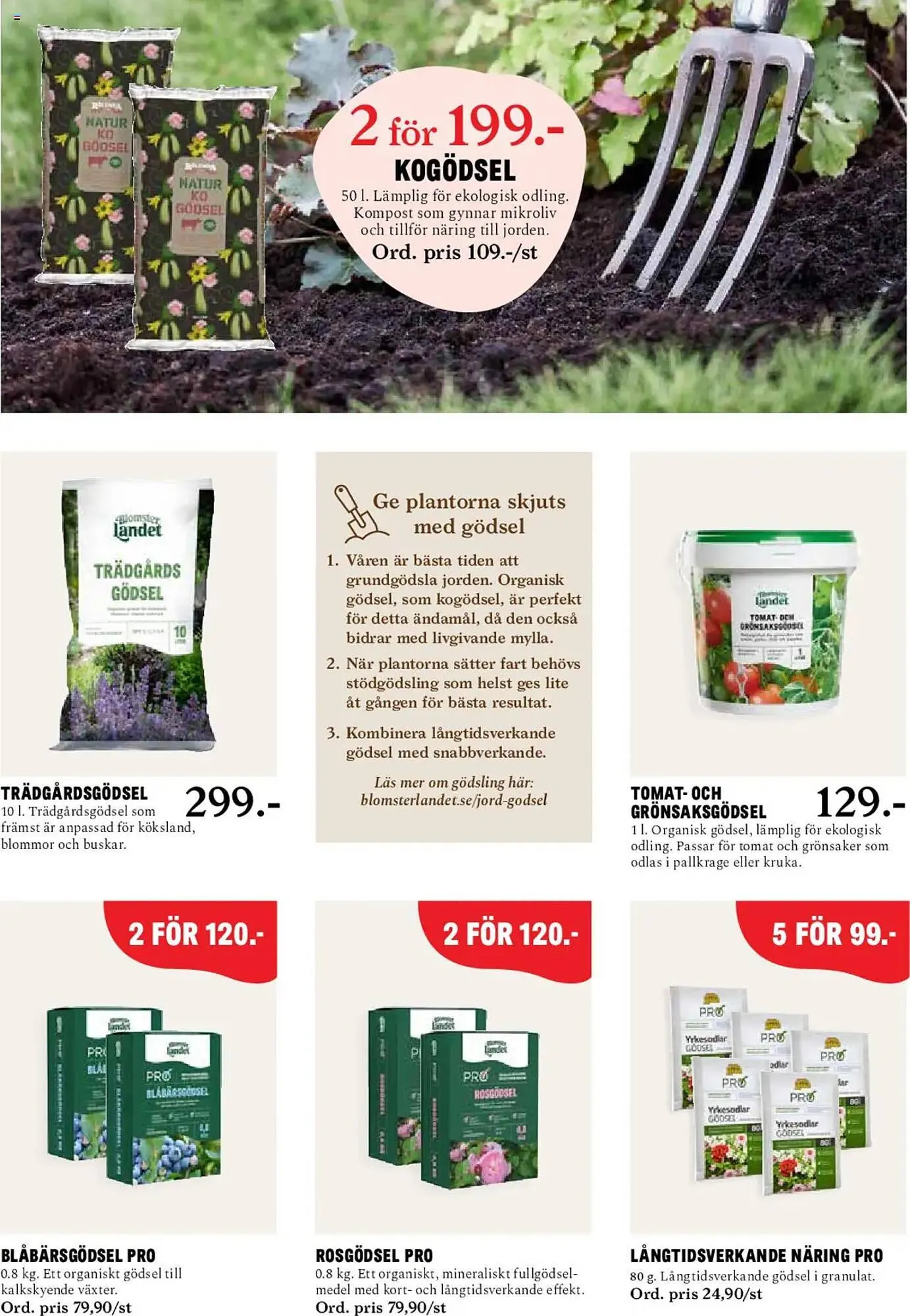 Blomsterlandet reklamblad från 24 mars till 30 mars 2025 - Reklamblad sidor 16