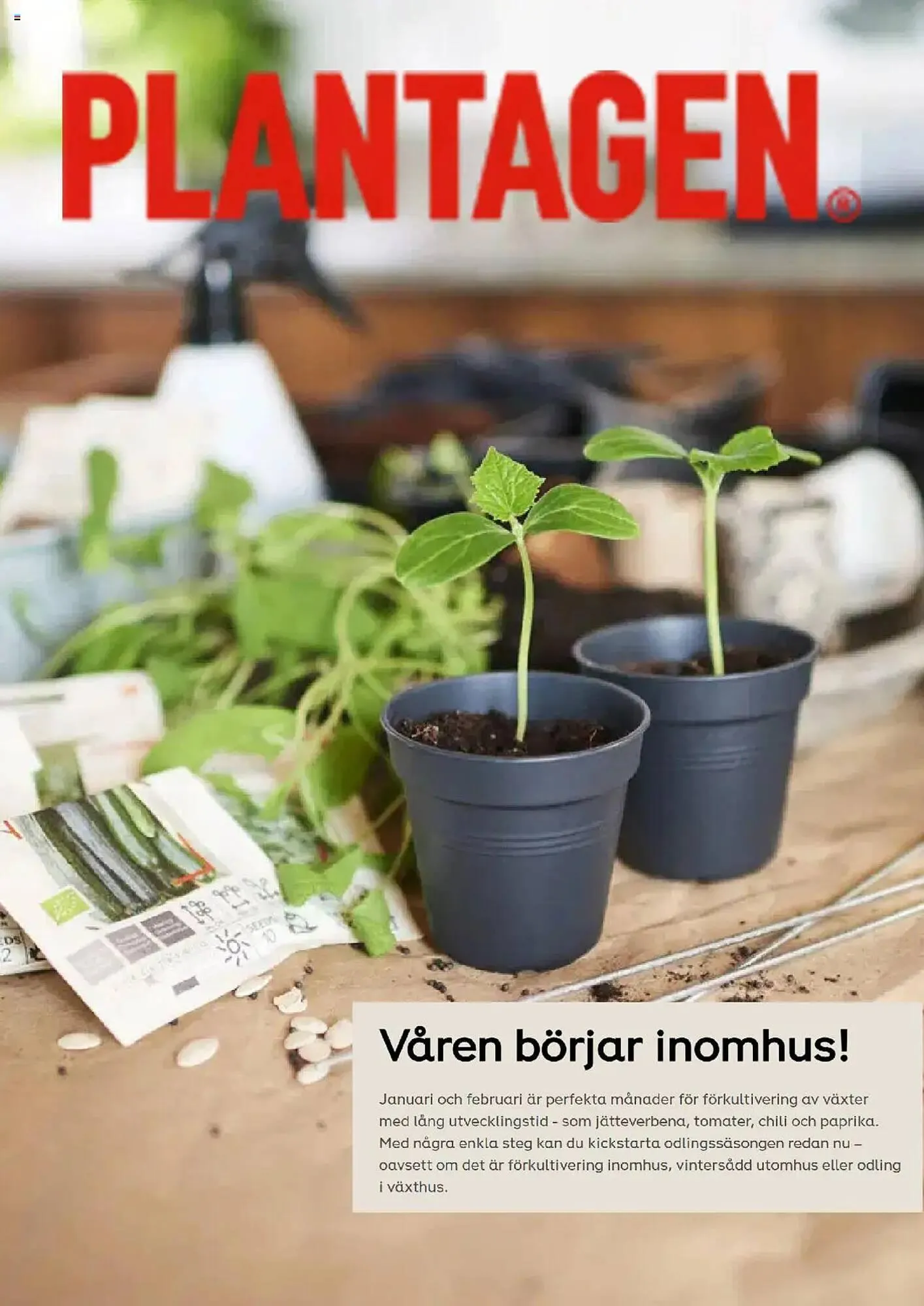 Plantagen reklamblad - 1
