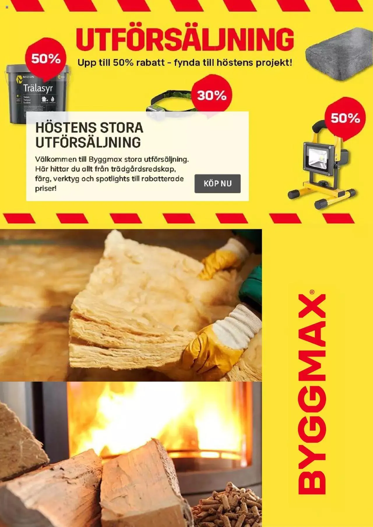 ByggMax - erbjudanden från 9 november till 15 november 2023 - Reklamblad sidor 1