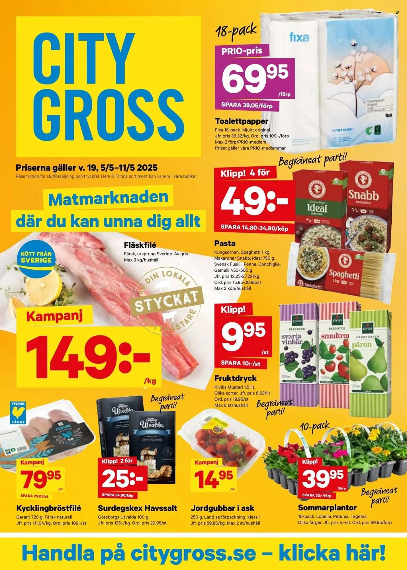 City Gross reklamblad - 1