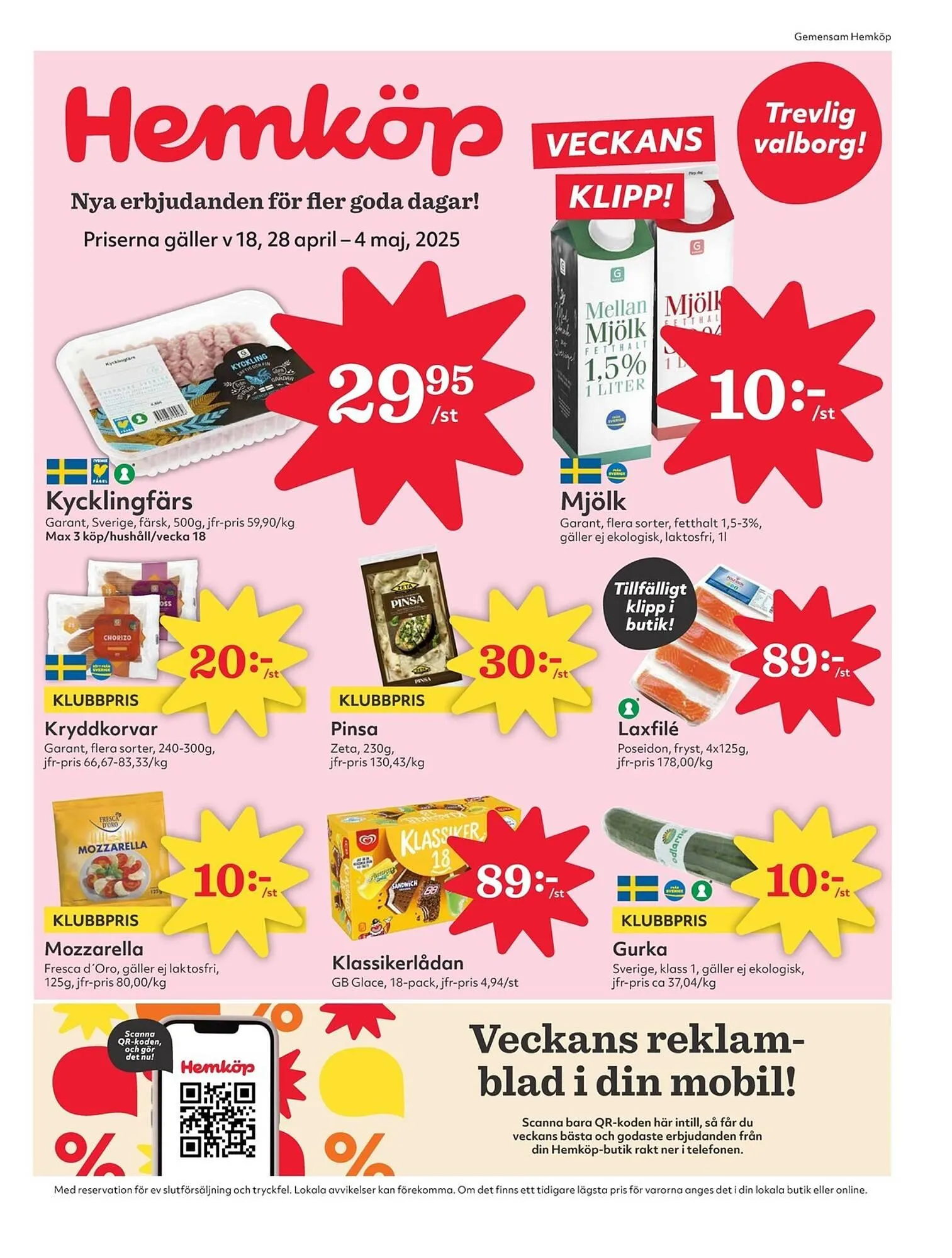 Hemköp reklamblad - 1