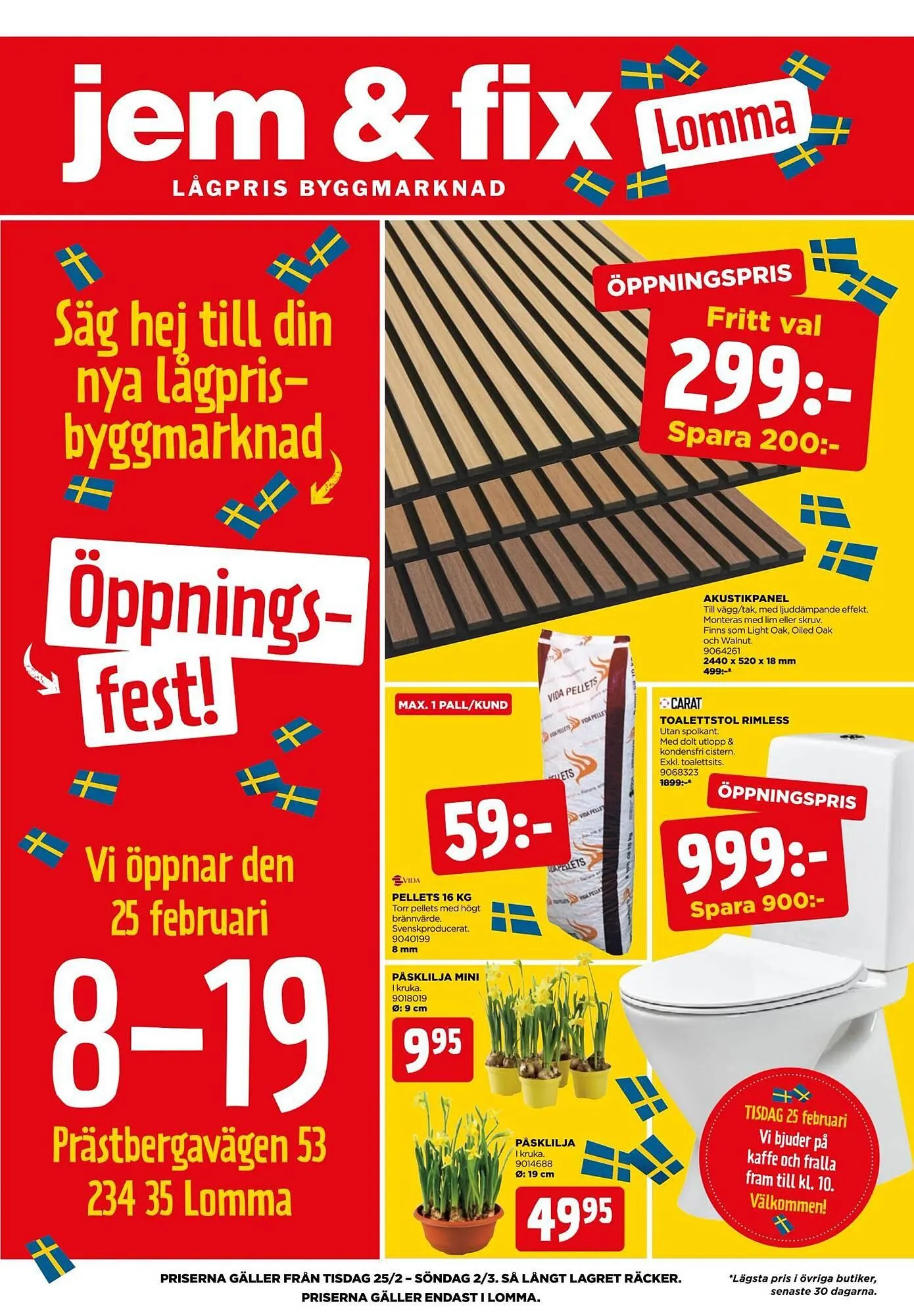 Jem&Fix reklamblad - 1