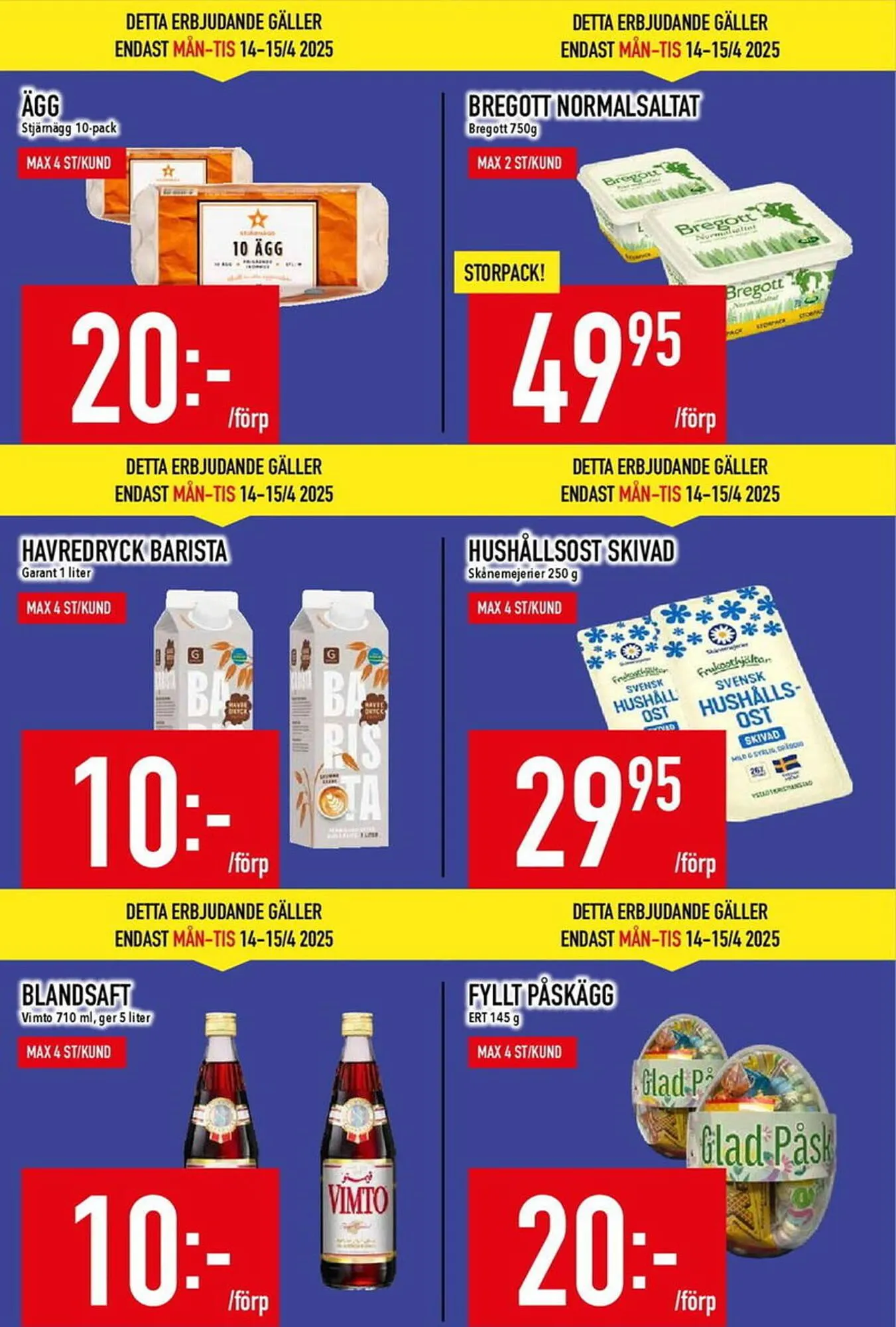 Matdax reklamblad från 14 april till 20 april 2025 - Reklamblad sidor 2