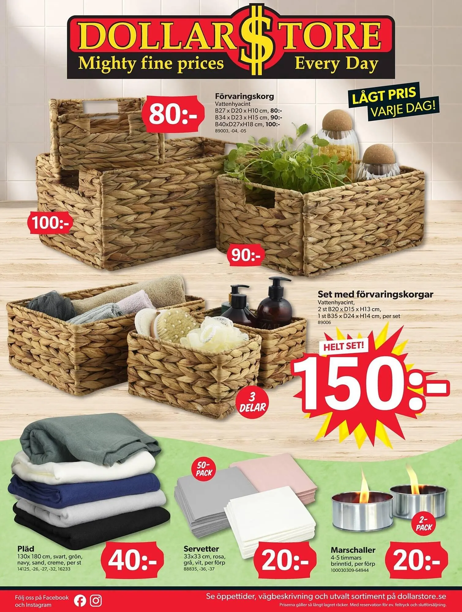 DollarStore reklamblad från 19 augusti till 19 september 2024 - Reklamblad sidor 16