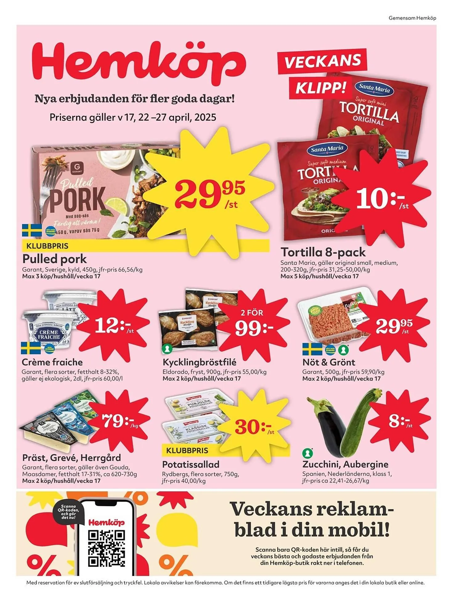 Hemköp reklamblad - 1