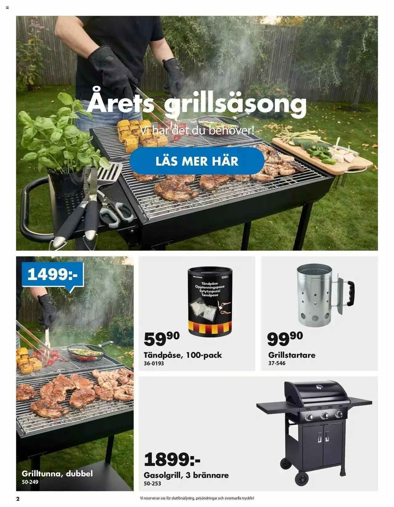 Biltema - erbjudanden från 25 april till 31 december 2024 - Reklamblad sidor 2