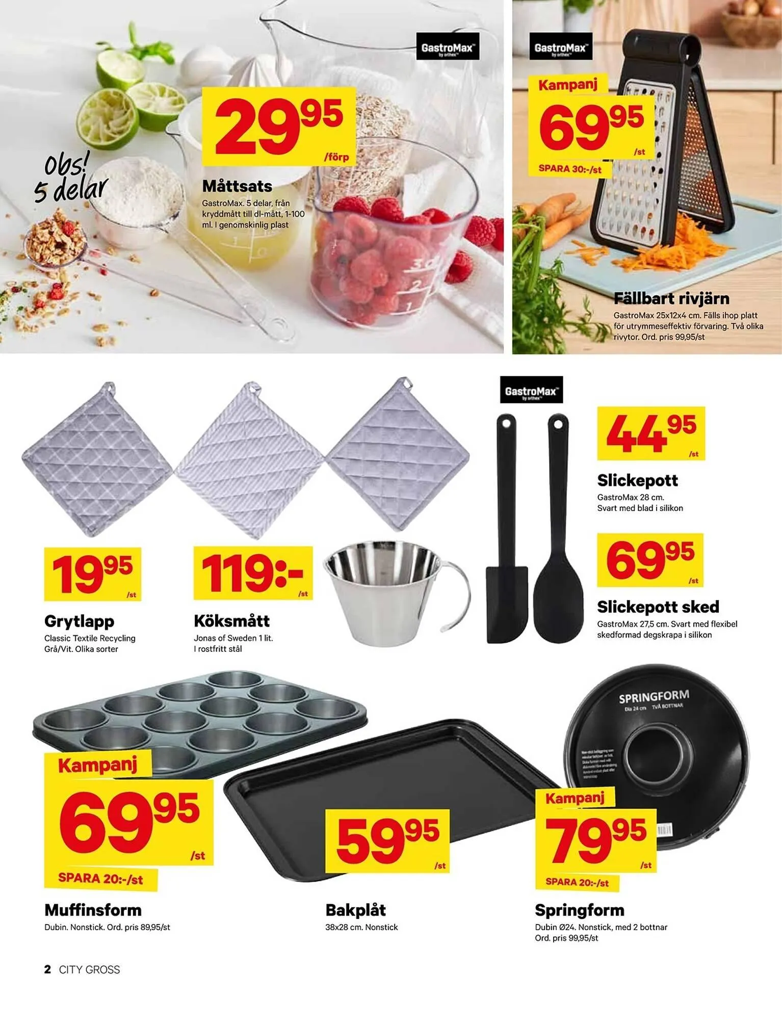 City Gross reklamblad från 21 oktober till 17 november 2024 - Reklamblad sidor 2