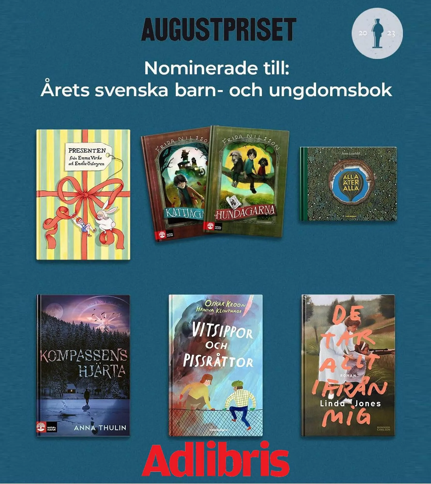 Adlibris reklamblad från 1 november till 30 november 2023 - Reklamblad sidor 1