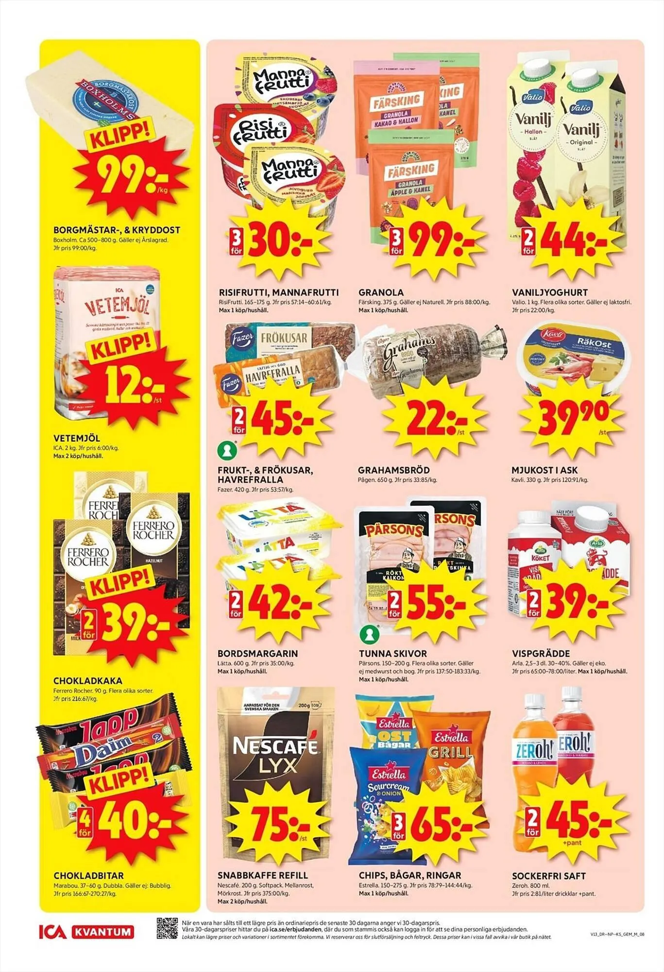 ICA Kvantum reklamblad från 24 mars till 30 mars 2025 - Reklamblad sidor 8