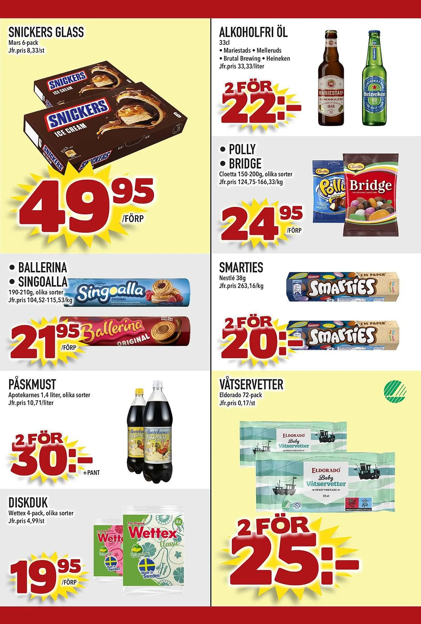 Supergrossen reklamblad från 7 april till 13 april 2025 - Reklamblad sidor 18