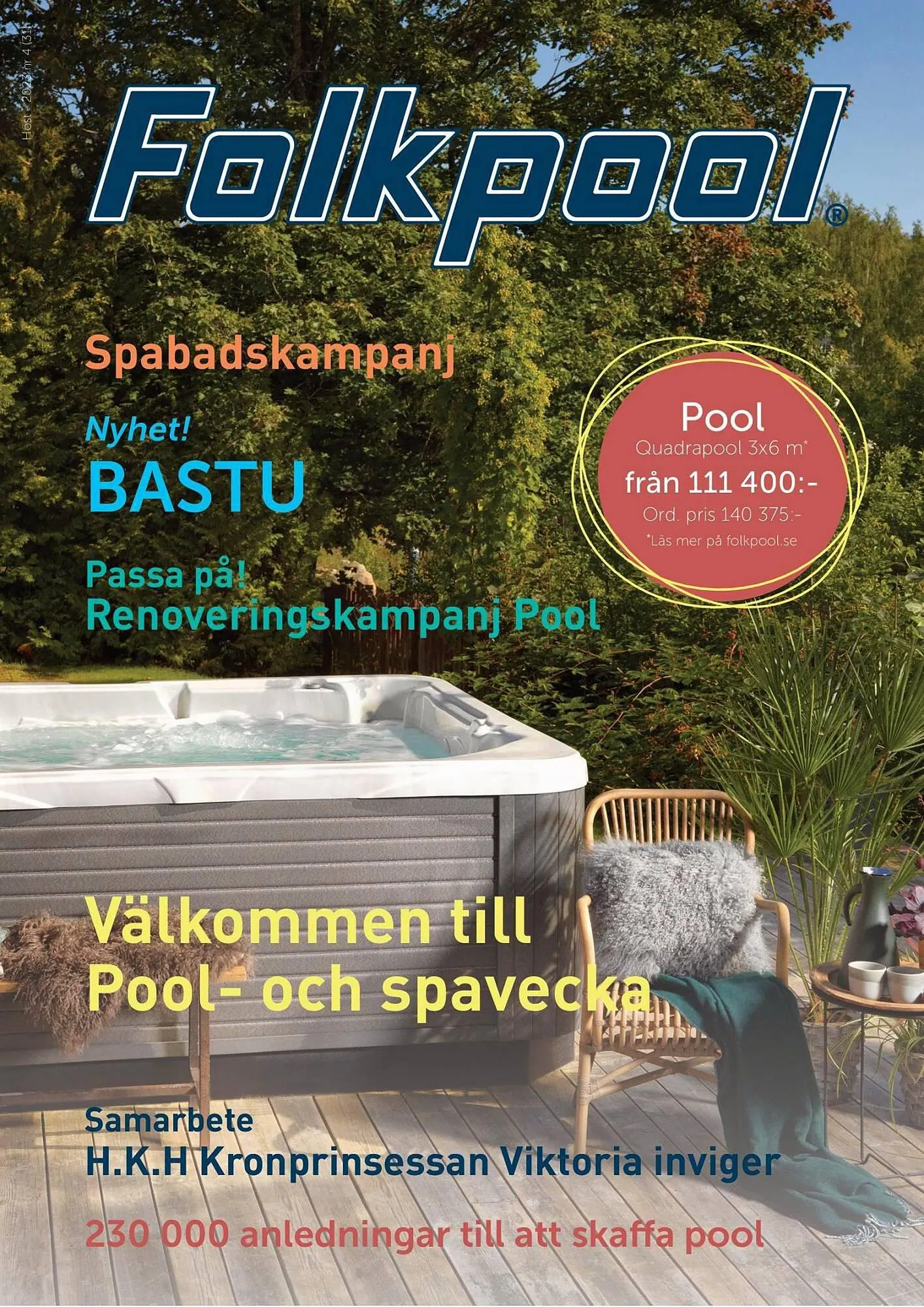 Folkpool reklamblad från 17 september till 28 oktober 2023 - Reklamblad sidor 1