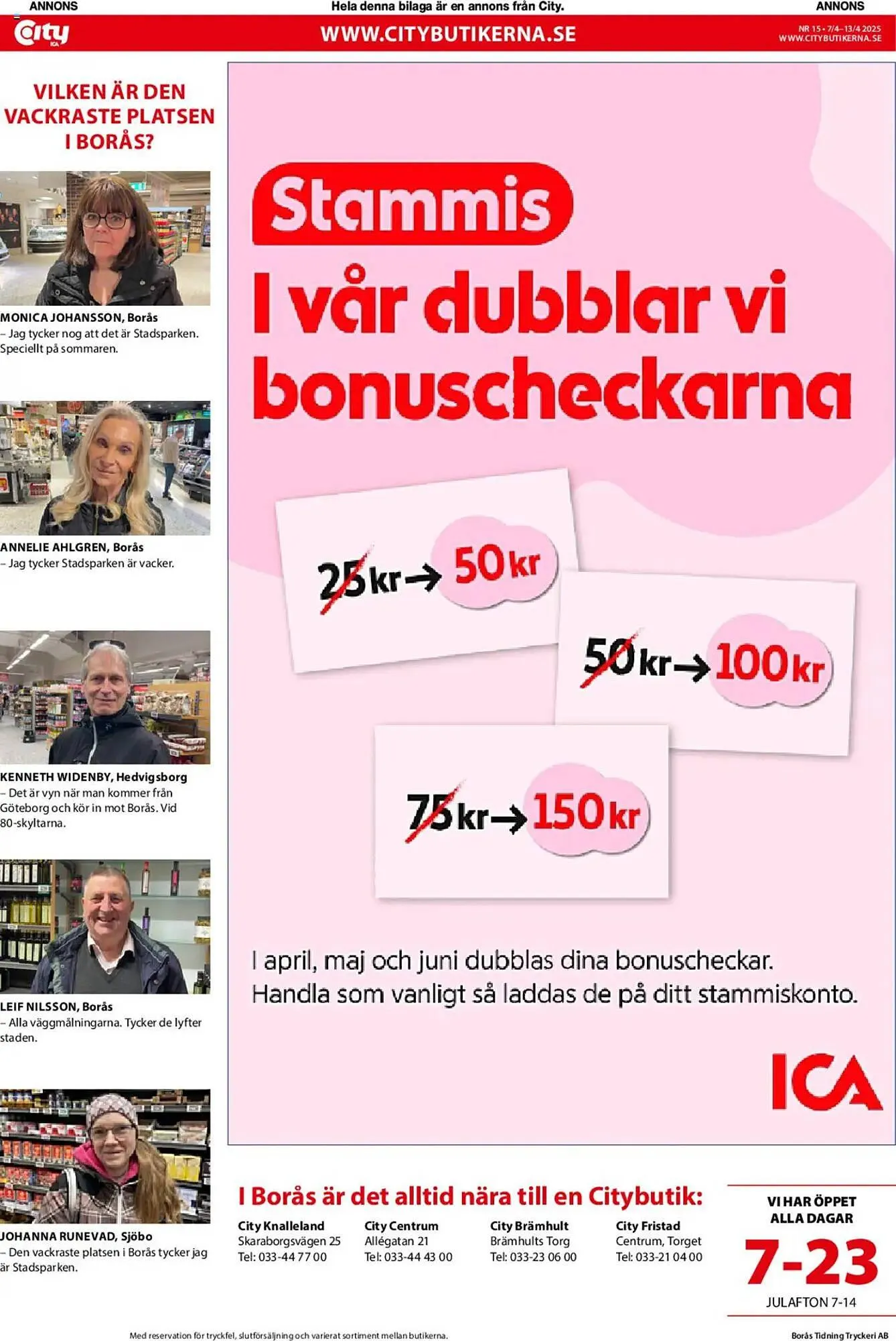 ICA Kvantum reklamblad från 7 april till 13 april 2025 - Reklamblad sidor 20