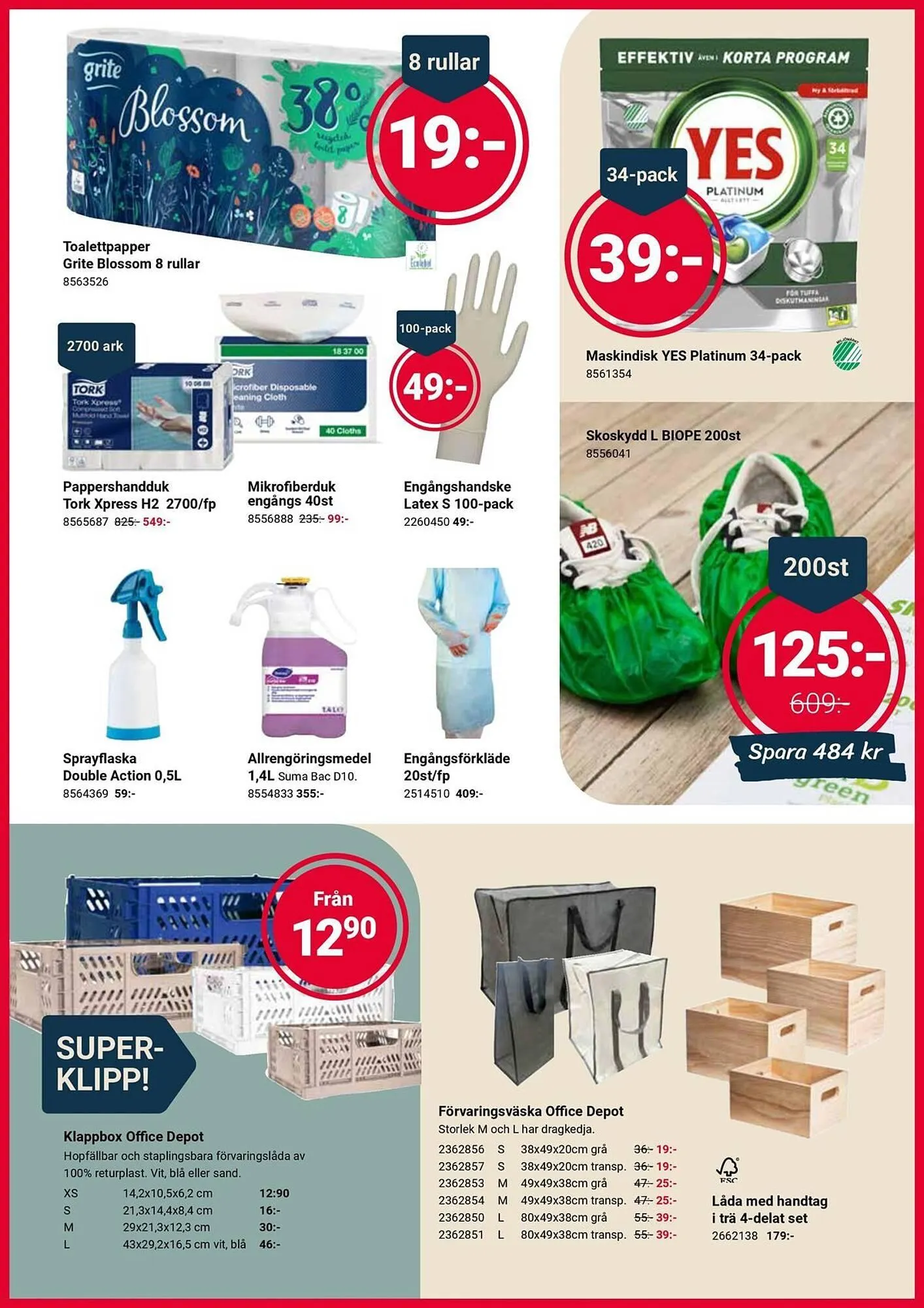 Office Depot reklamblad från 5 april till 11 april 2025 - Reklamblad sidor 2
