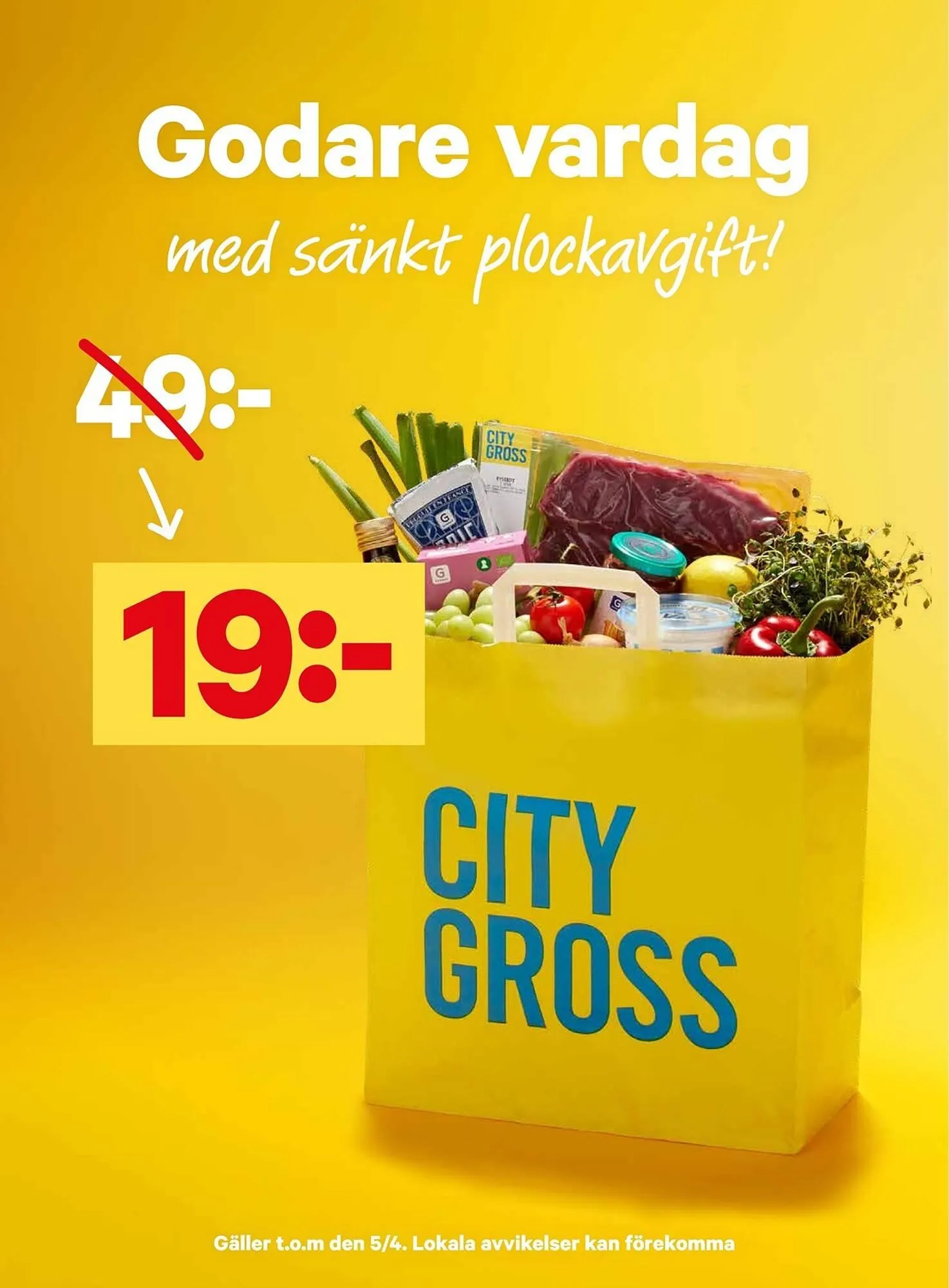 City Gross reklamblad från 31 mars till 6 april 2025 - Reklamblad sidor 5
