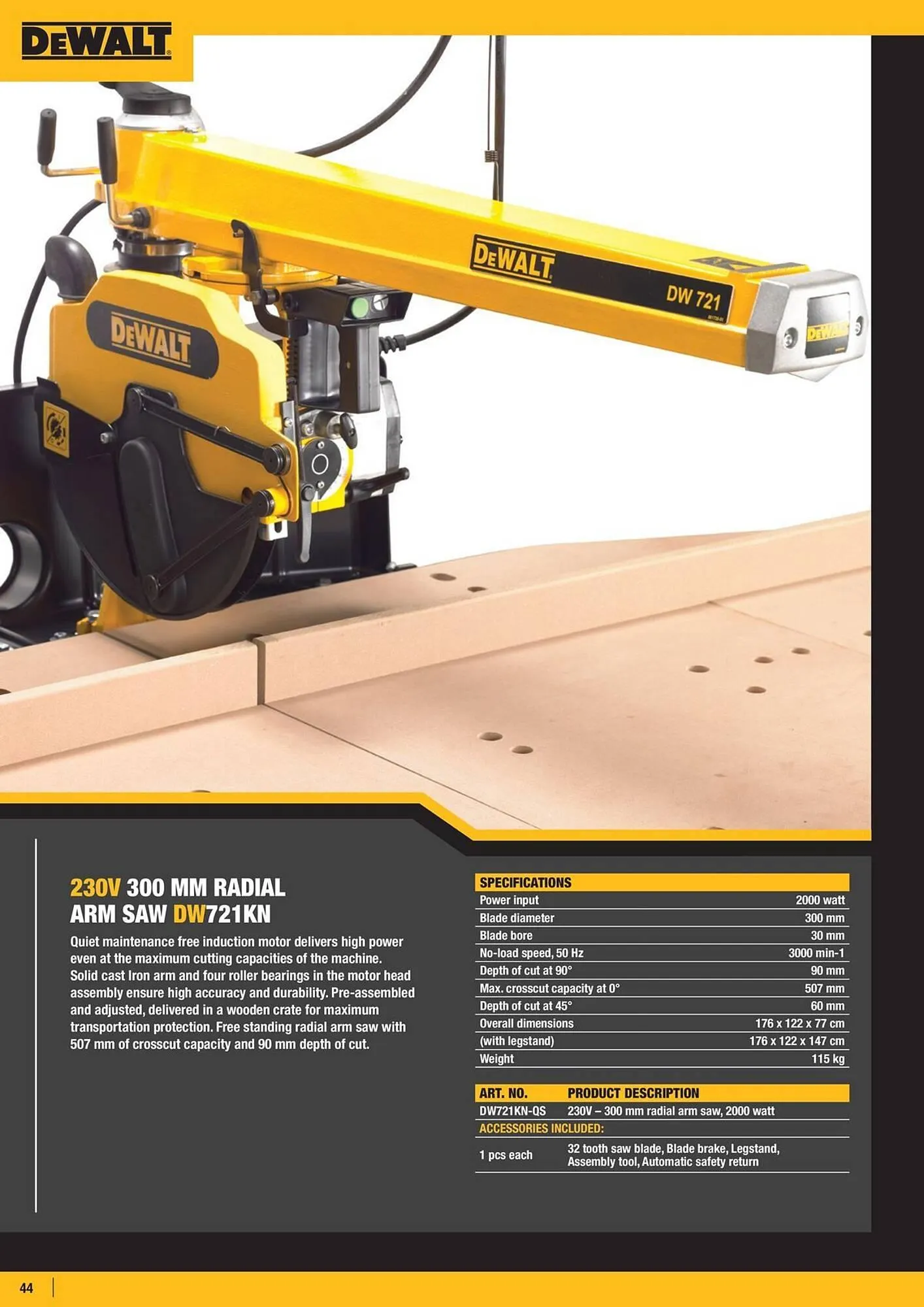 Dewalt reklamblad från 4 april till 10 april 2025 - Reklamblad sidor 44