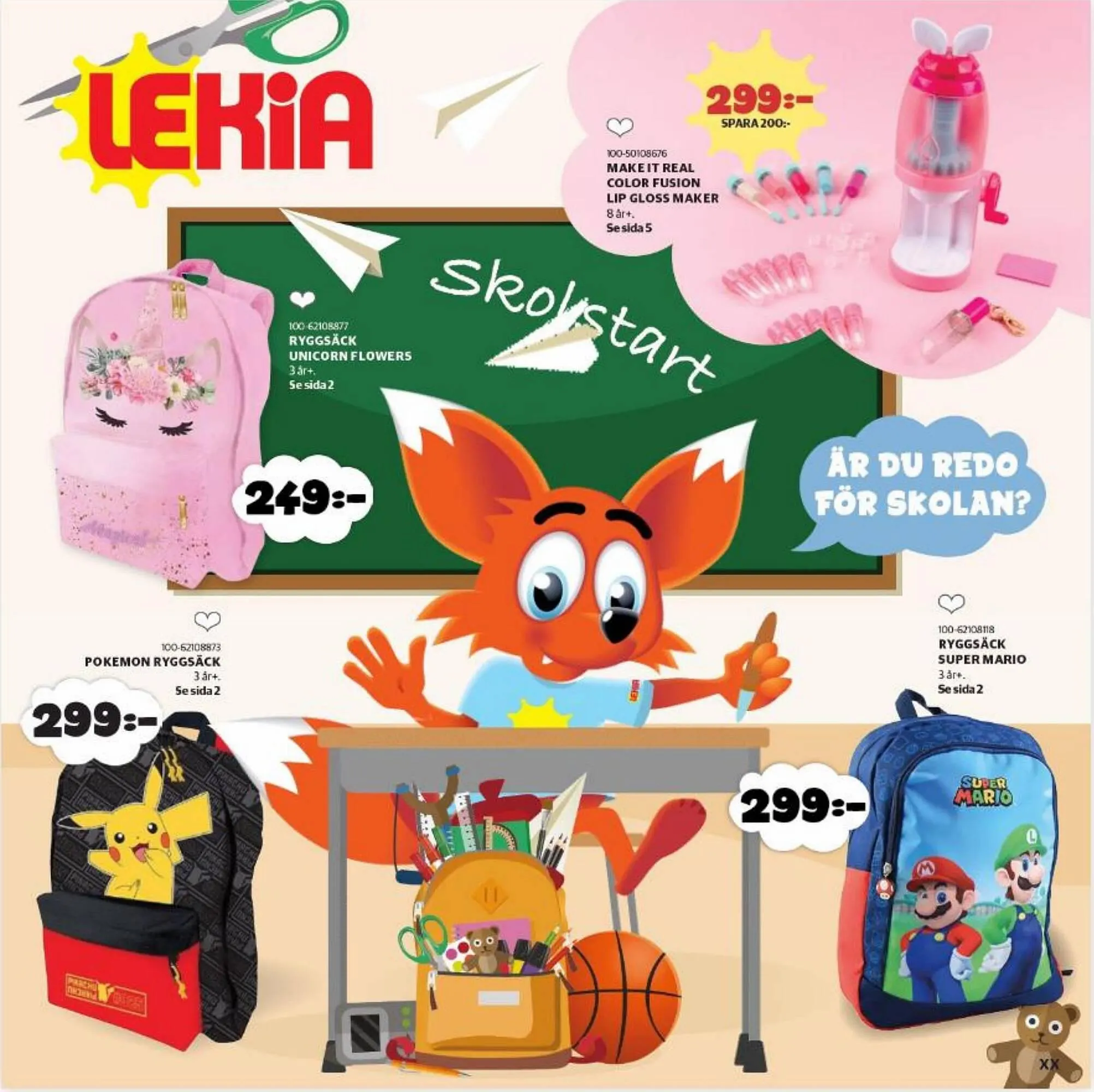 Lekia reklamblad - 1