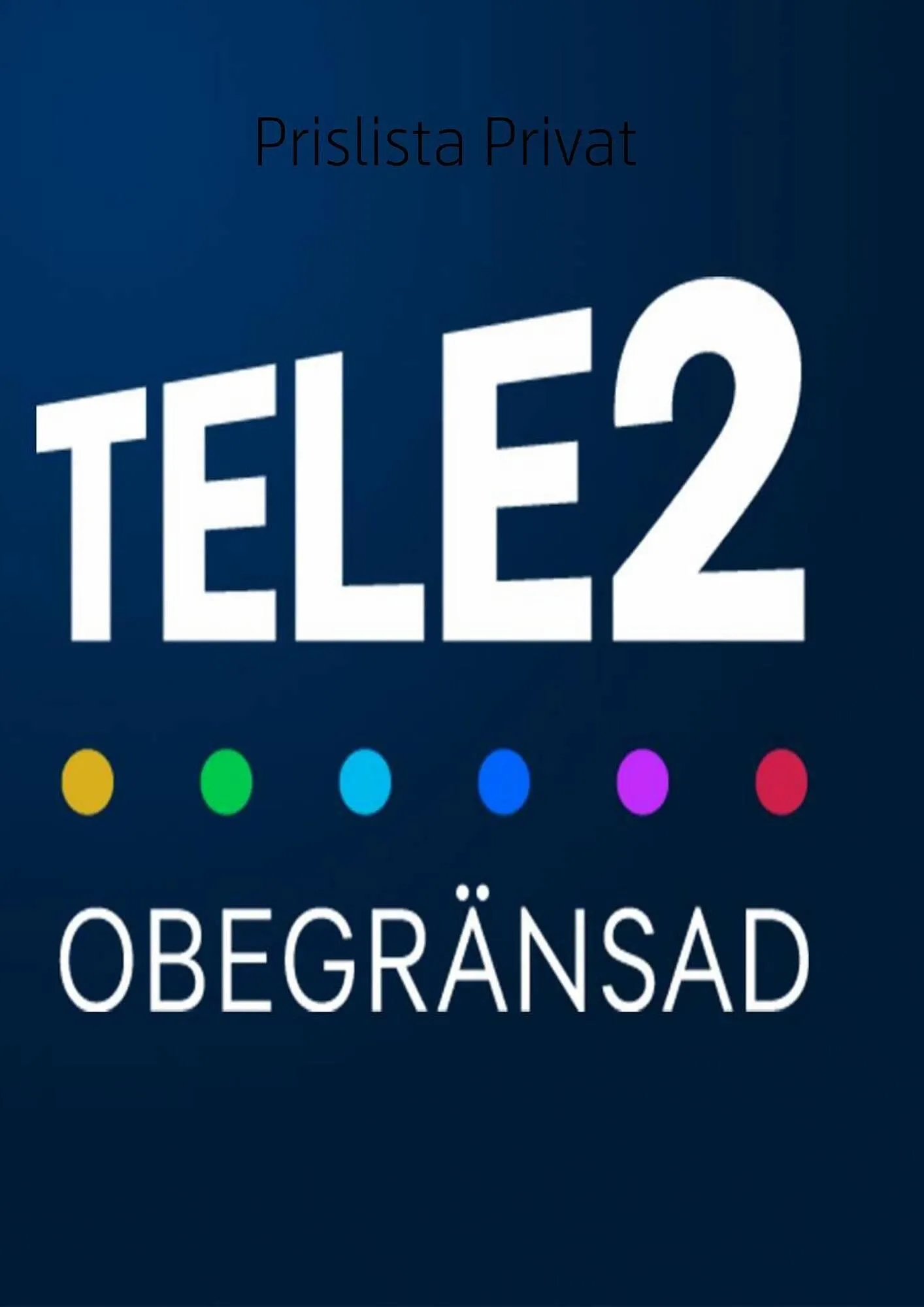 Tele2 reklamblad från 6 september till 11 november 2023 - Reklamblad sidor 1
