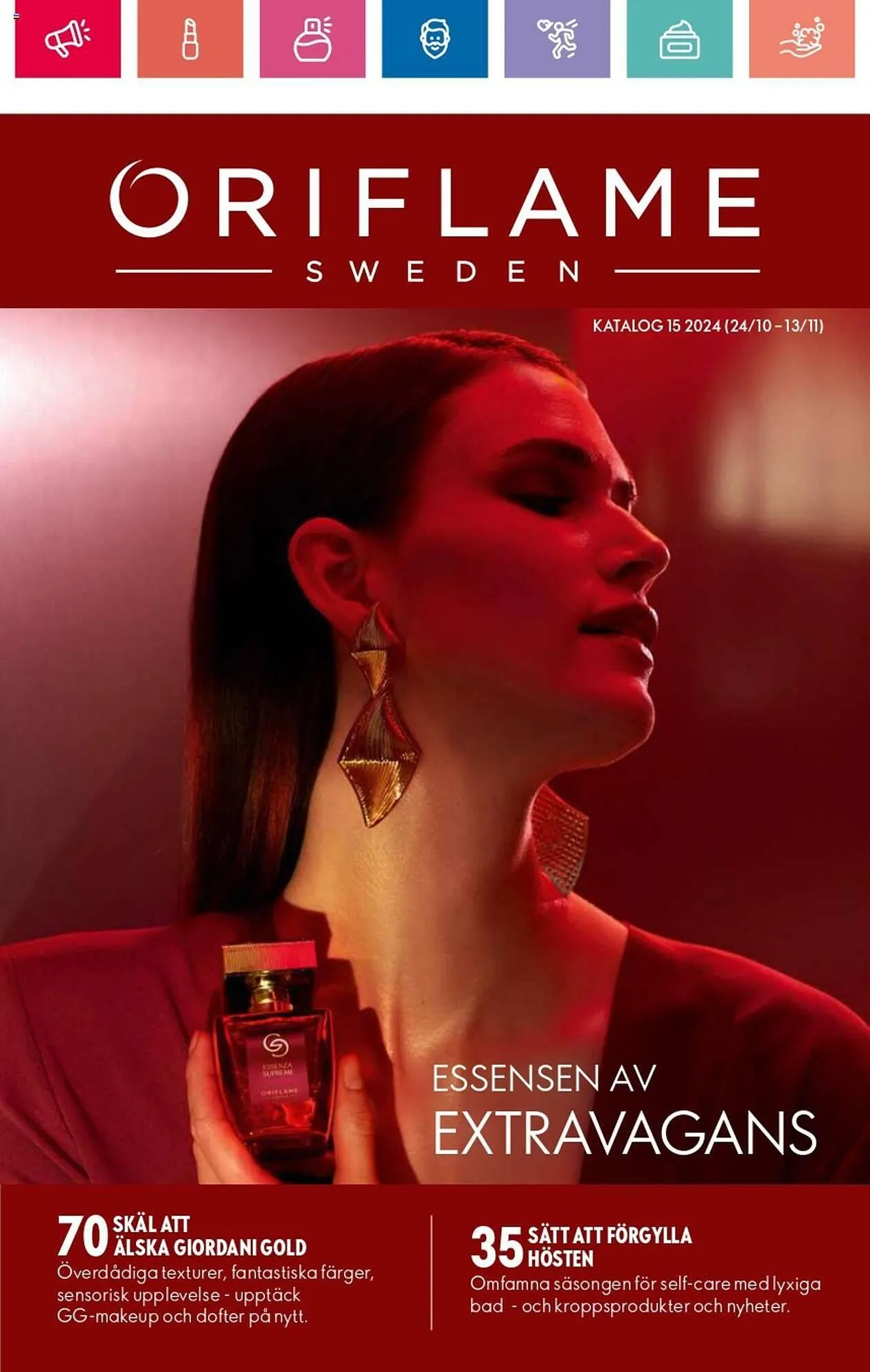 Oriflame reklamblad från 24 oktober till 13 november 2024 - Reklamblad sidor 1
