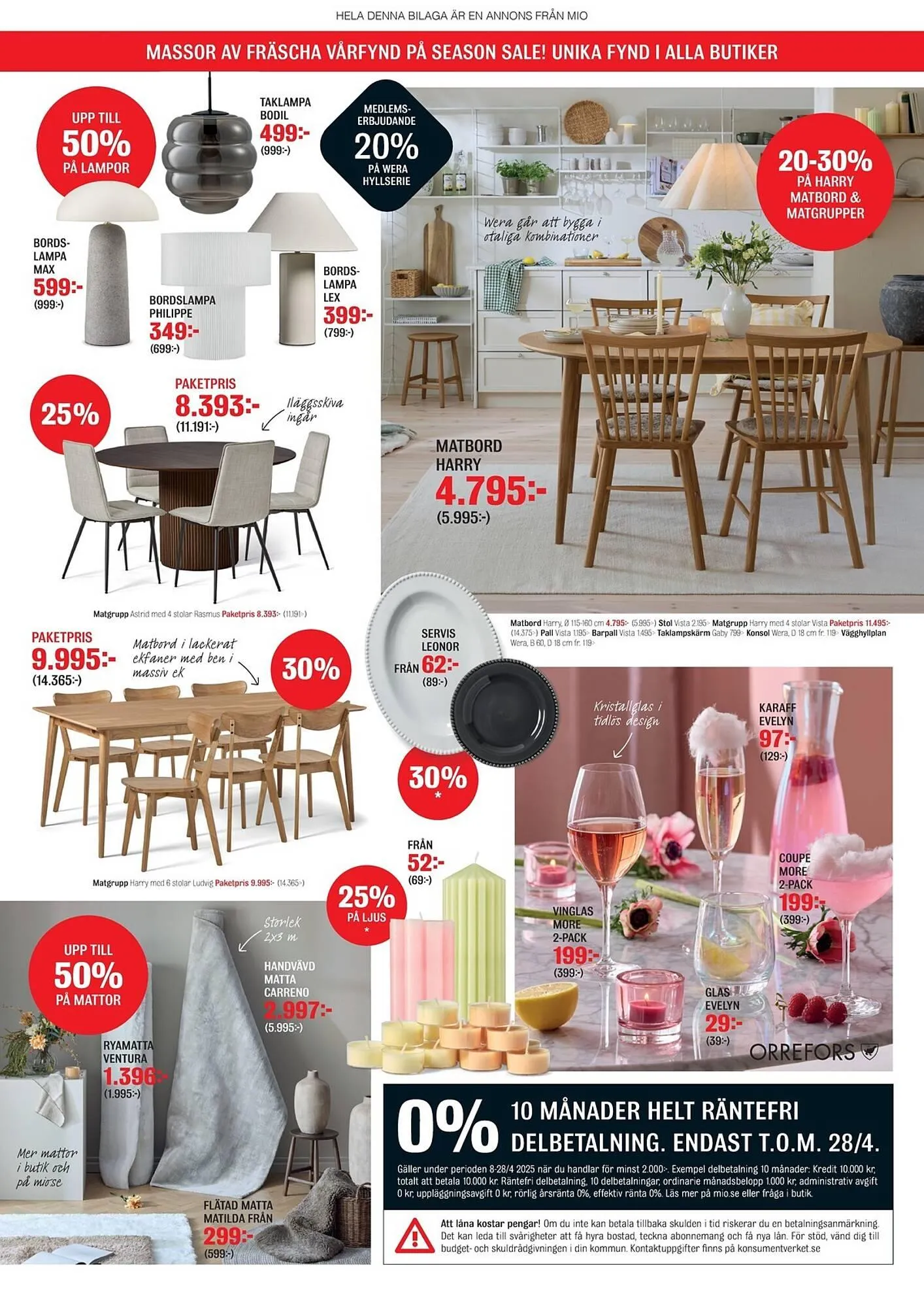 Mio reklamblad från 7 april till 28 april 2025 - Reklamblad sidor 3