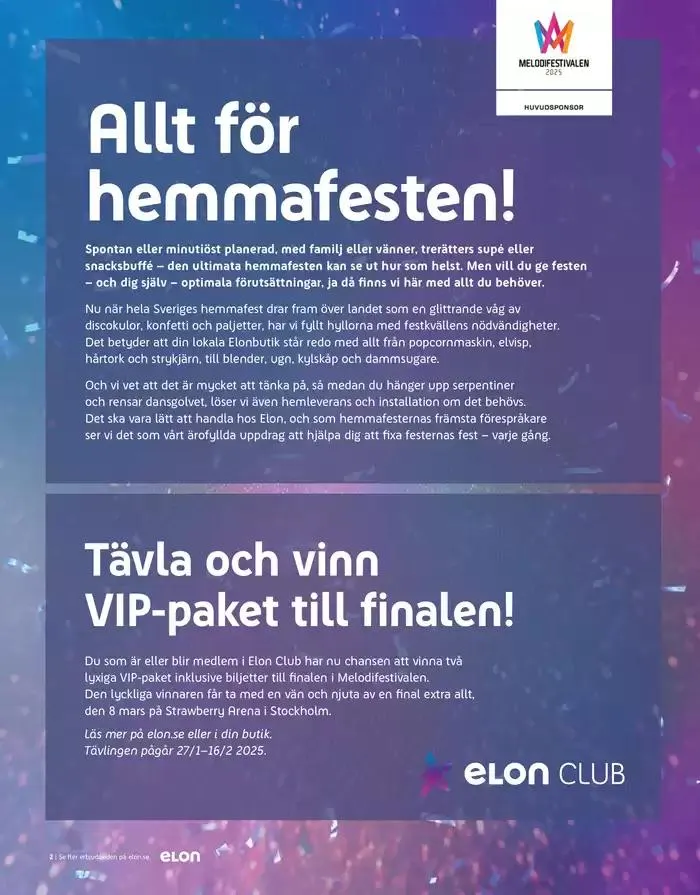 Allt för hemmafesten! från 27 januari till 16 februari 2025 - Reklamblad sidor 2