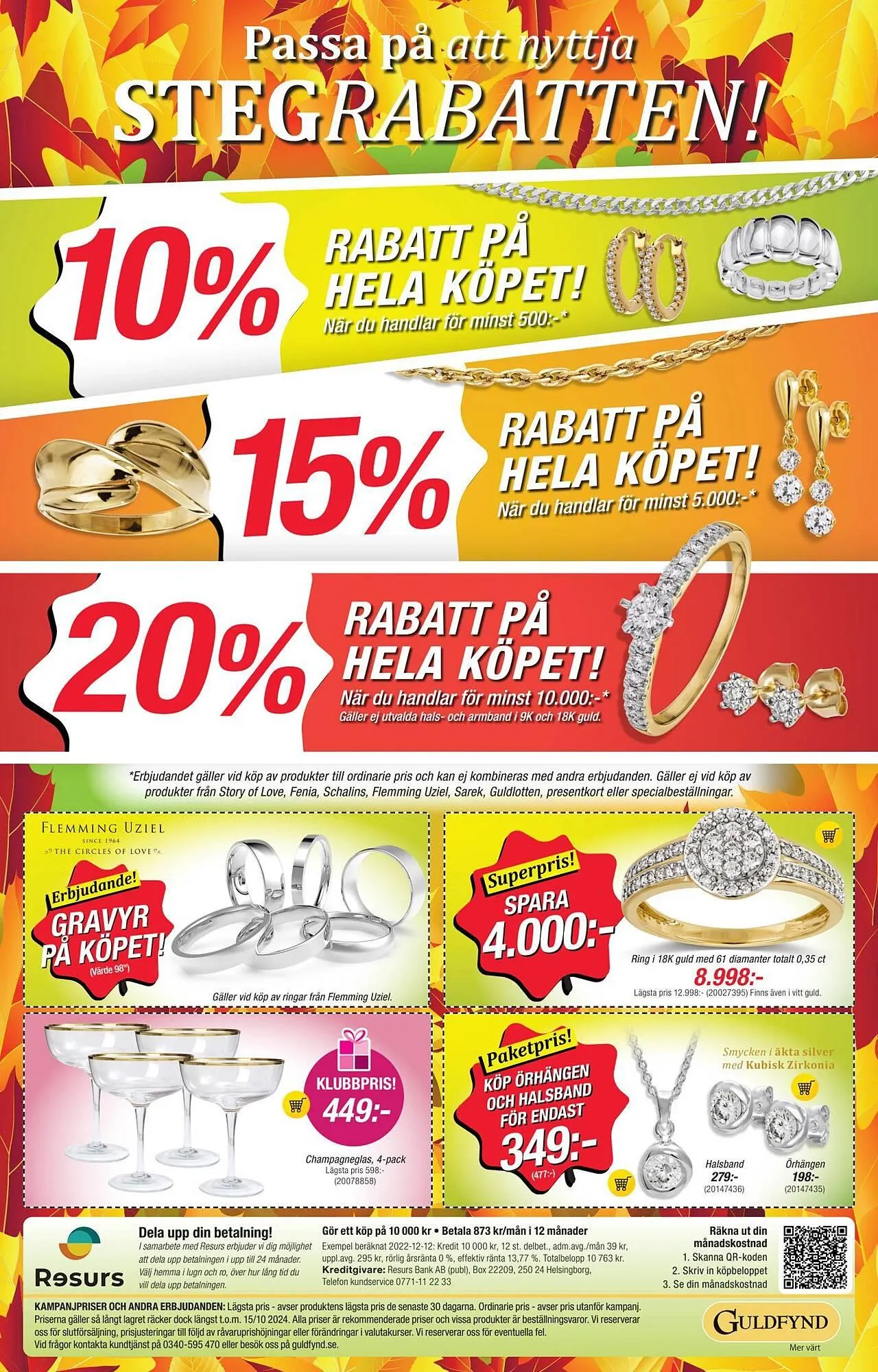 Guldfynd reklamblad från 3 september till 15 oktober 2024 - Reklamblad sidor 12