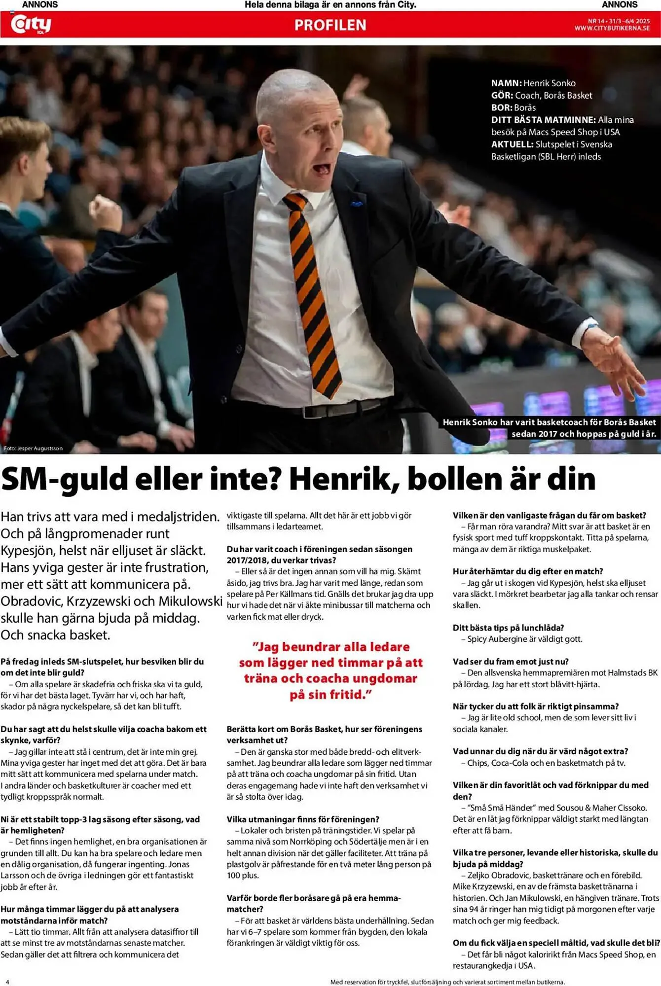 ICA Kvantum reklamblad från 31 mars till 6 april 2025 - Reklamblad sidor 4