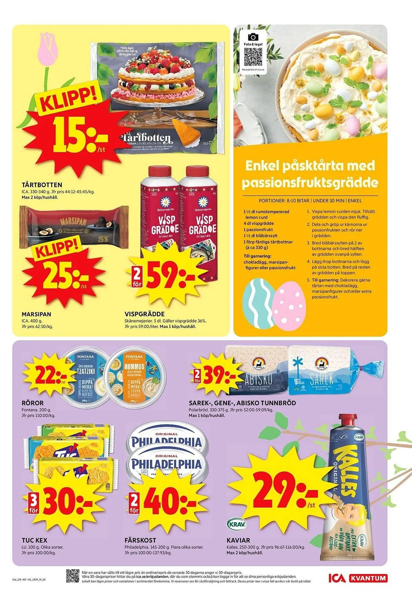 ICA Kvantum reklamblad från 14 april till 21 april 2025 - Reklamblad sidor 3