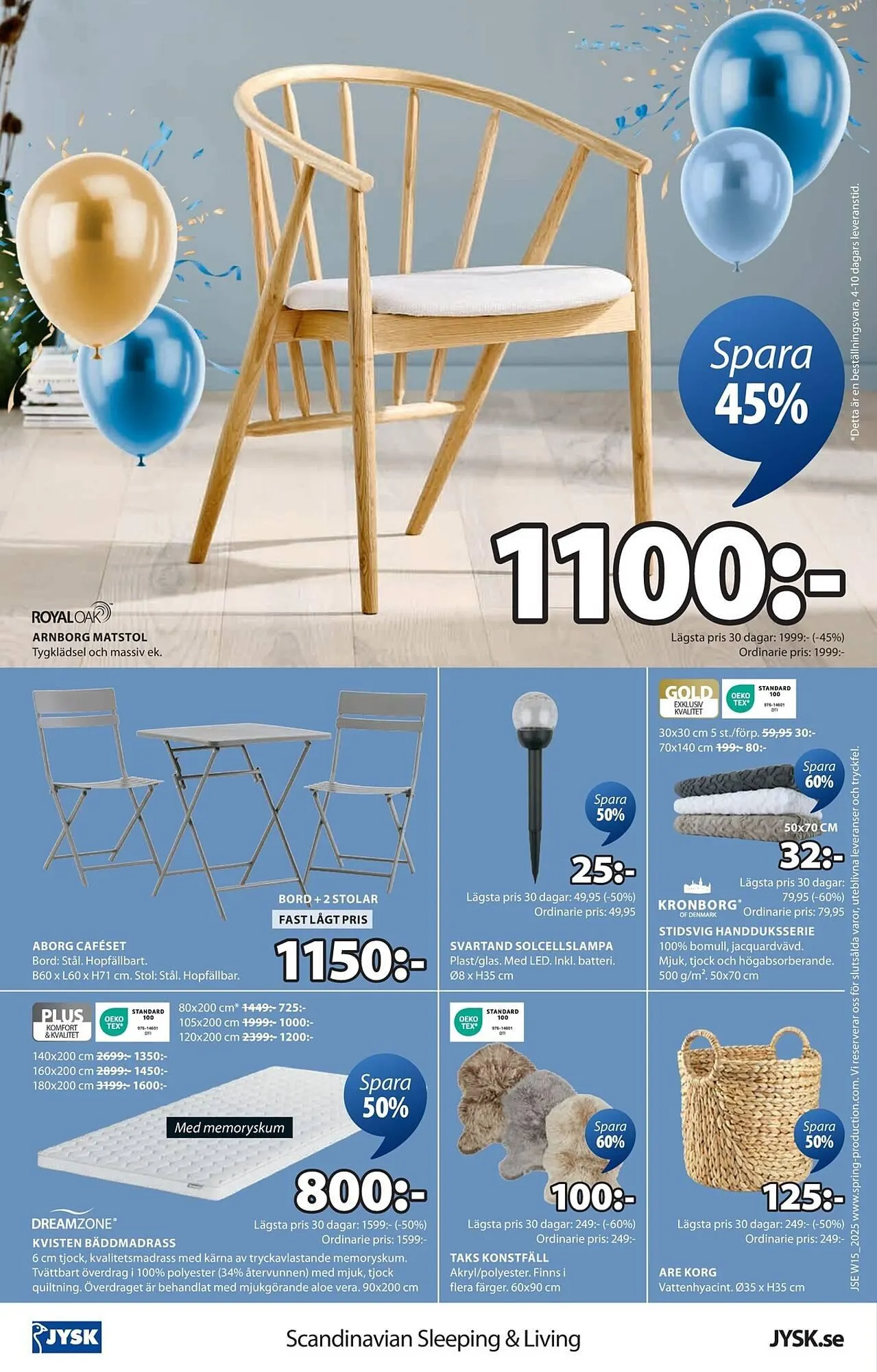JYSK reklamblad från 7 april till 20 april 2025 - Reklamblad sidor 17