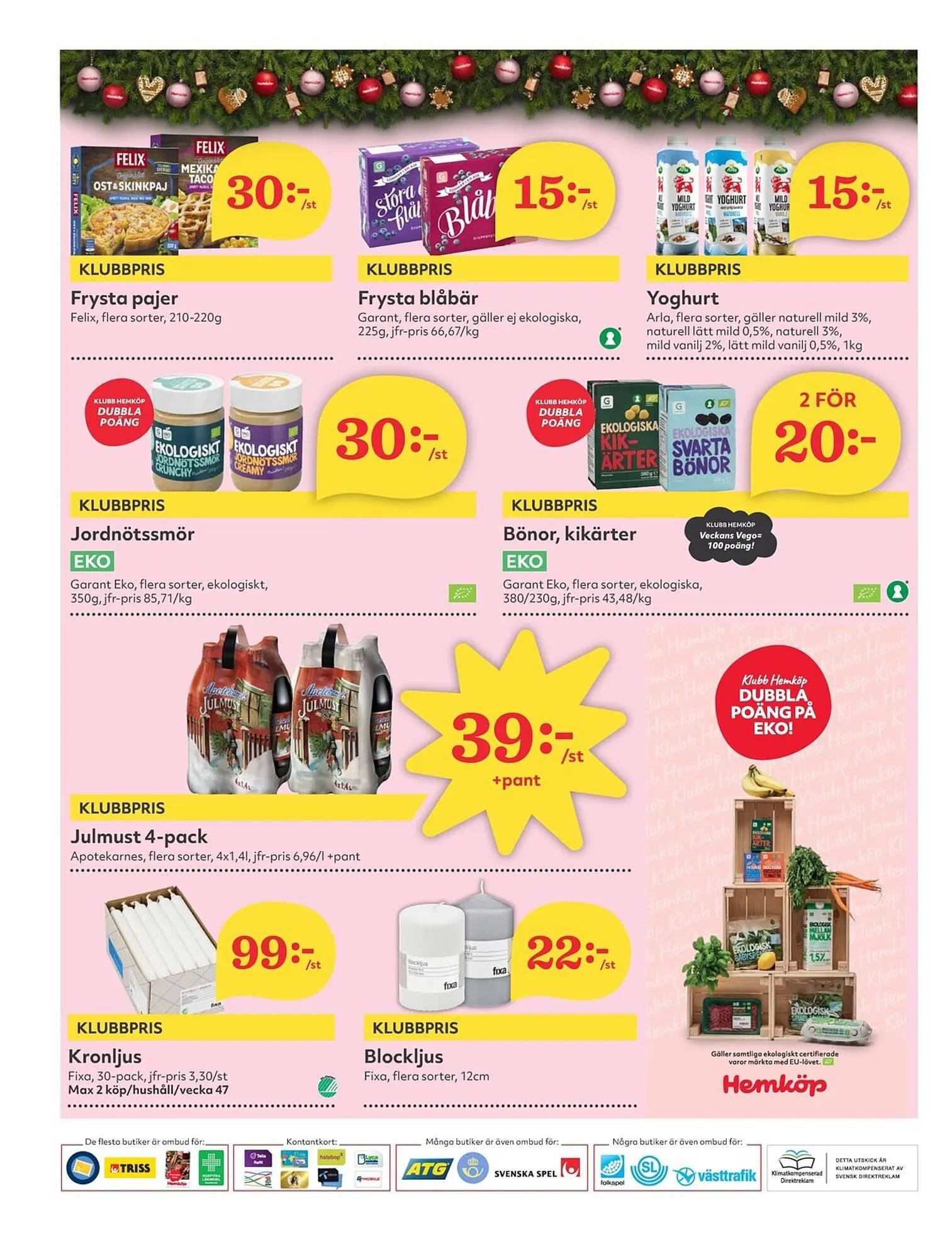 Hemköp reklamblad från 20 november till 26 november 2023 - Reklamblad sidor 8