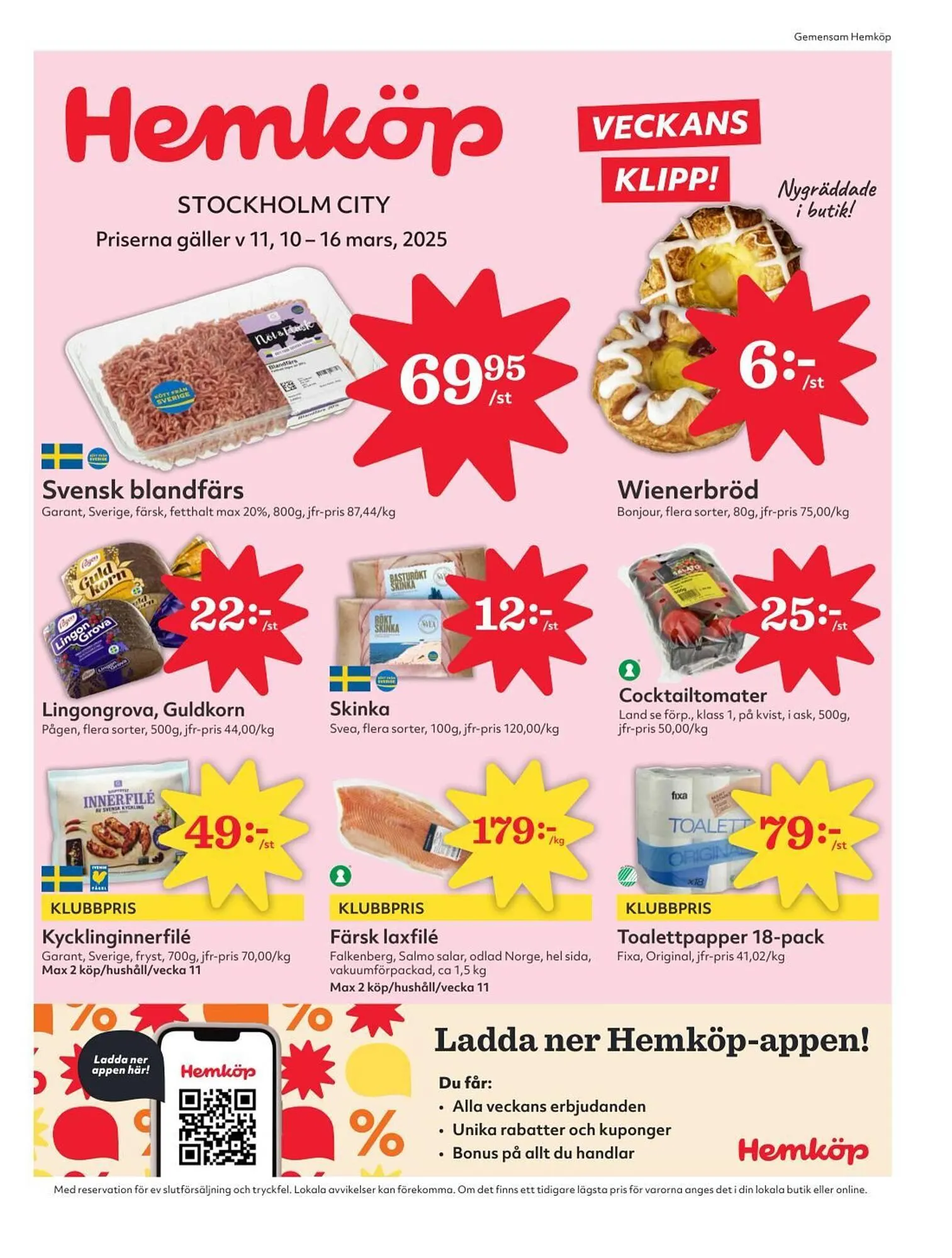 Hemköp reklamblad - 1