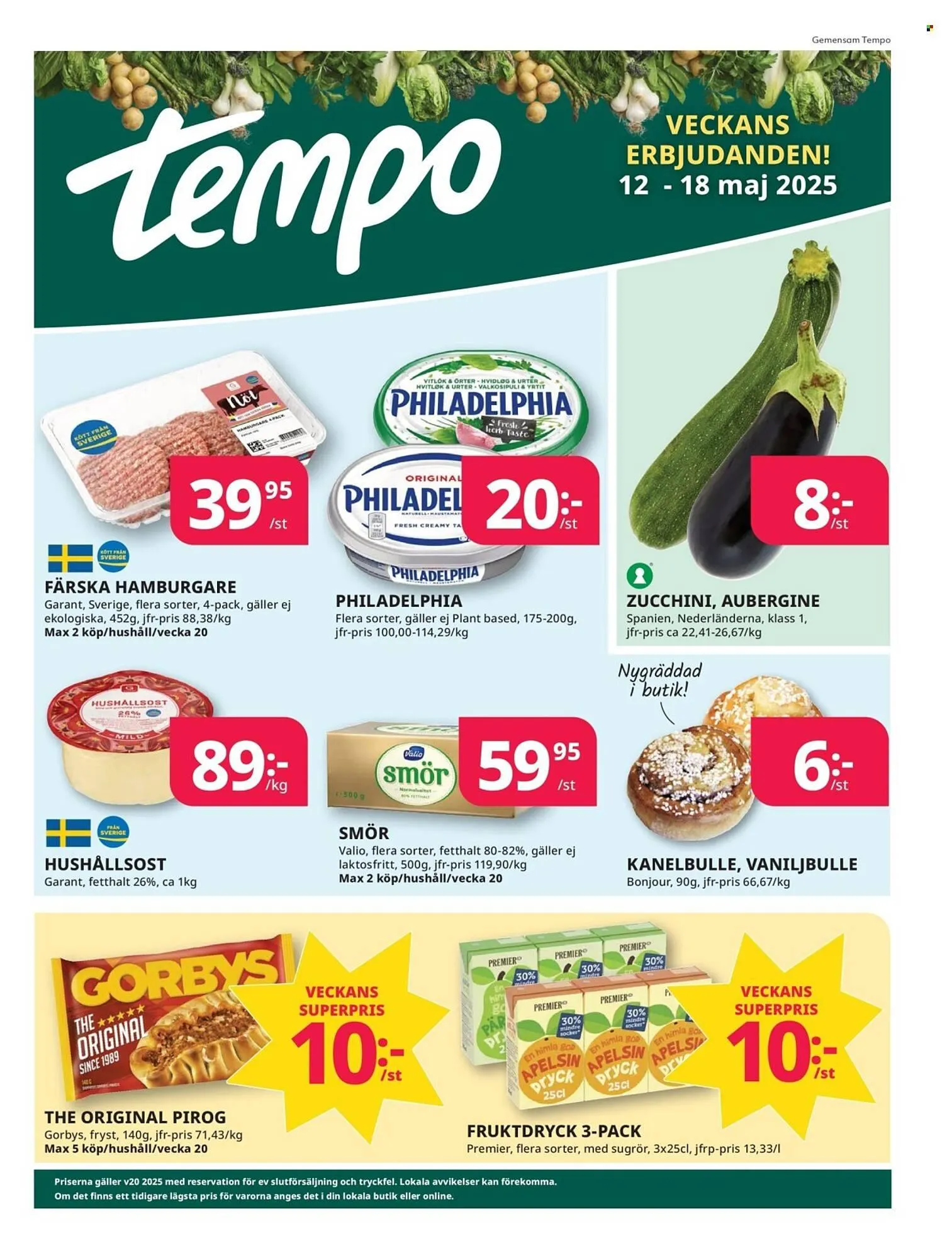 Tempo reklamblad från 12 maj till 18 maj 2025 - Reklamblad sidor 1