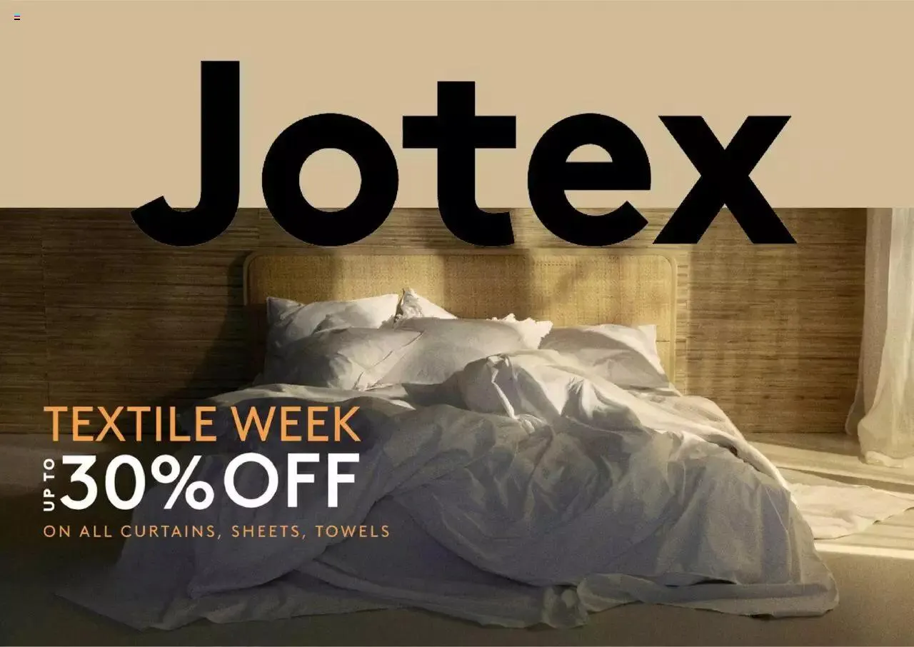 Jotex - erbjudanden från 4 september till 17 september 2023 - Reklamblad sidor 1