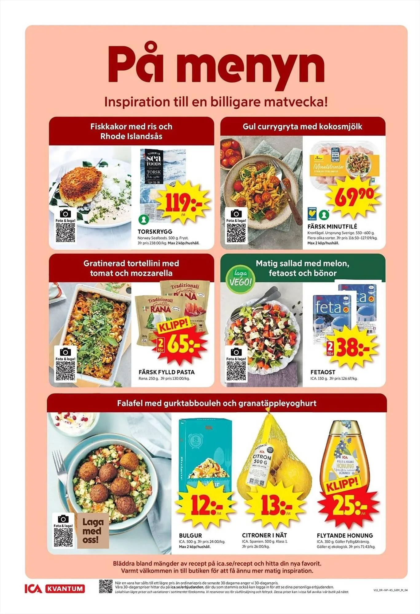 ICA Kvantum reklamblad från 24 mars till 30 mars 2025 - Reklamblad sidor 4