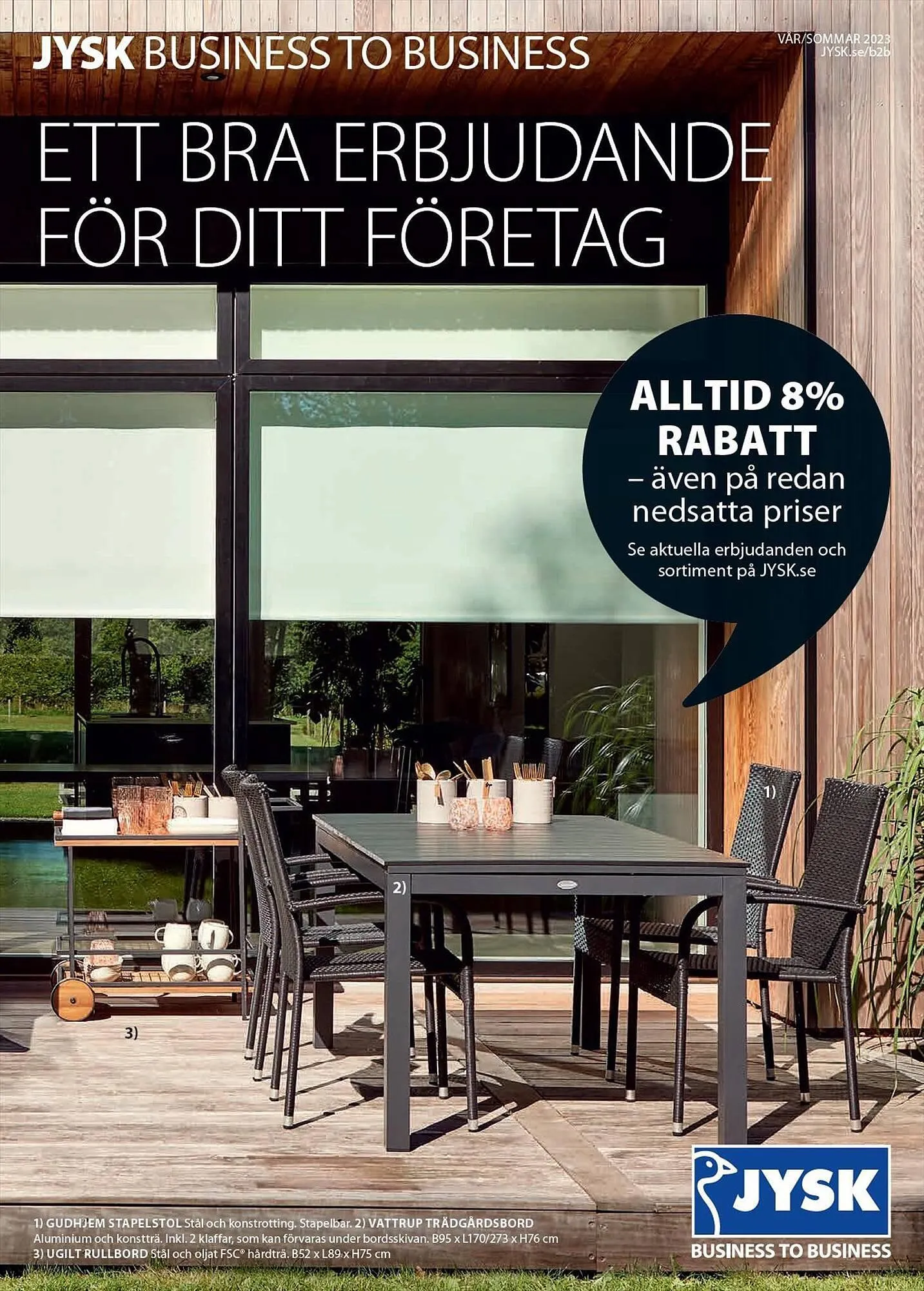 JYSK reklamblad från 7 mars till 31 december 2023 - Reklamblad sidor 1
