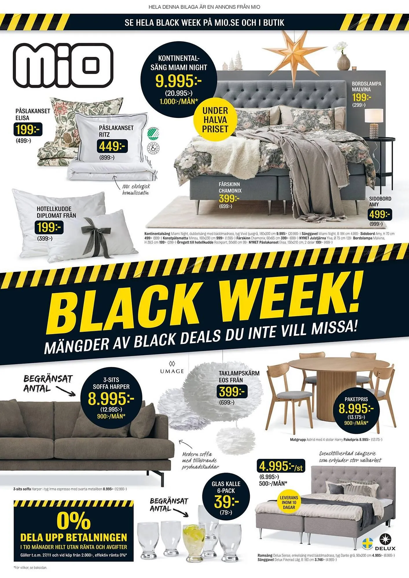 Mio reklamblad från 12 november till 27 november 2023 - Reklamblad sidor 1