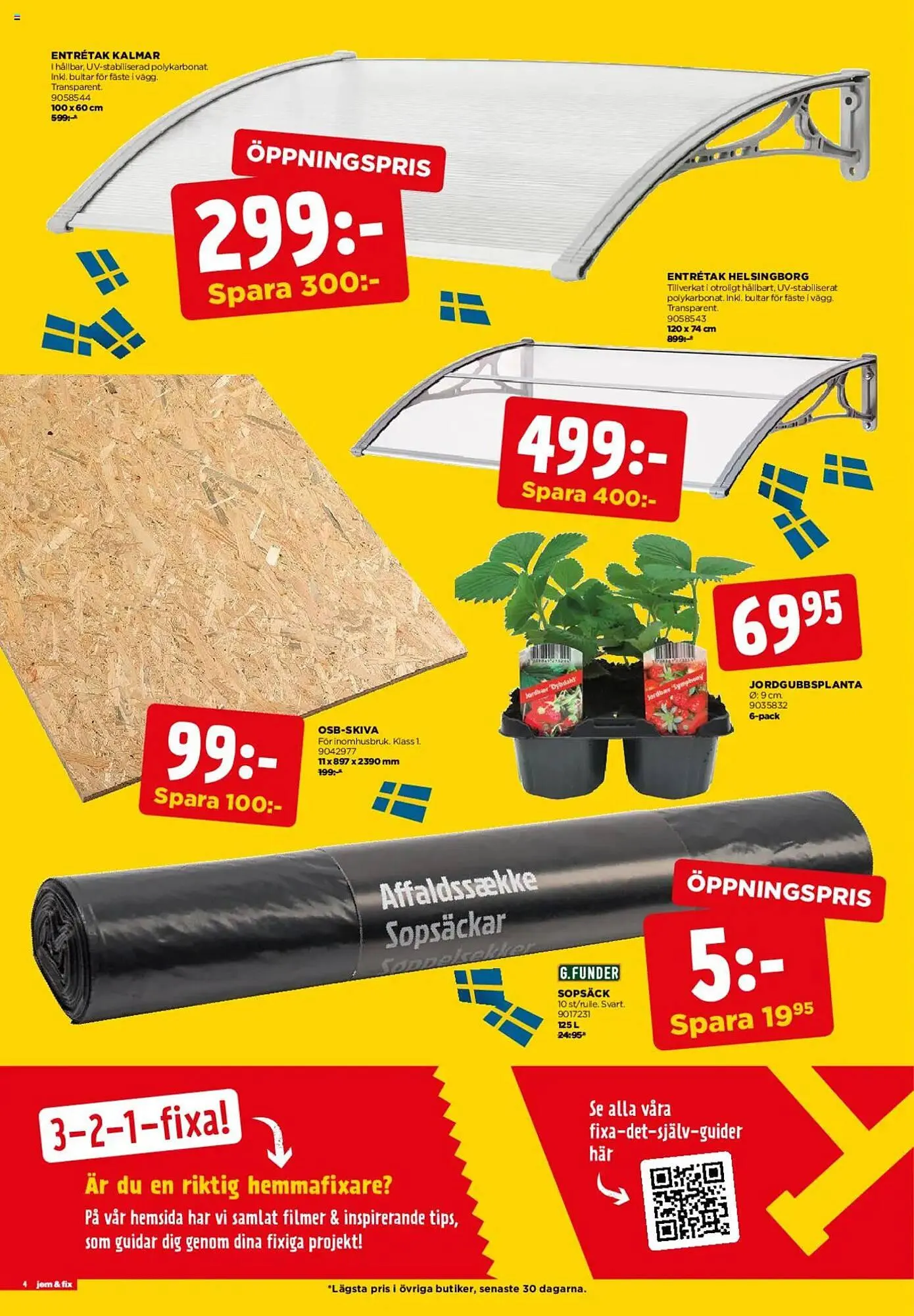 Jem&Fix reklamblad från 25 mars till 30 mars 2025 - Reklamblad sidor 4