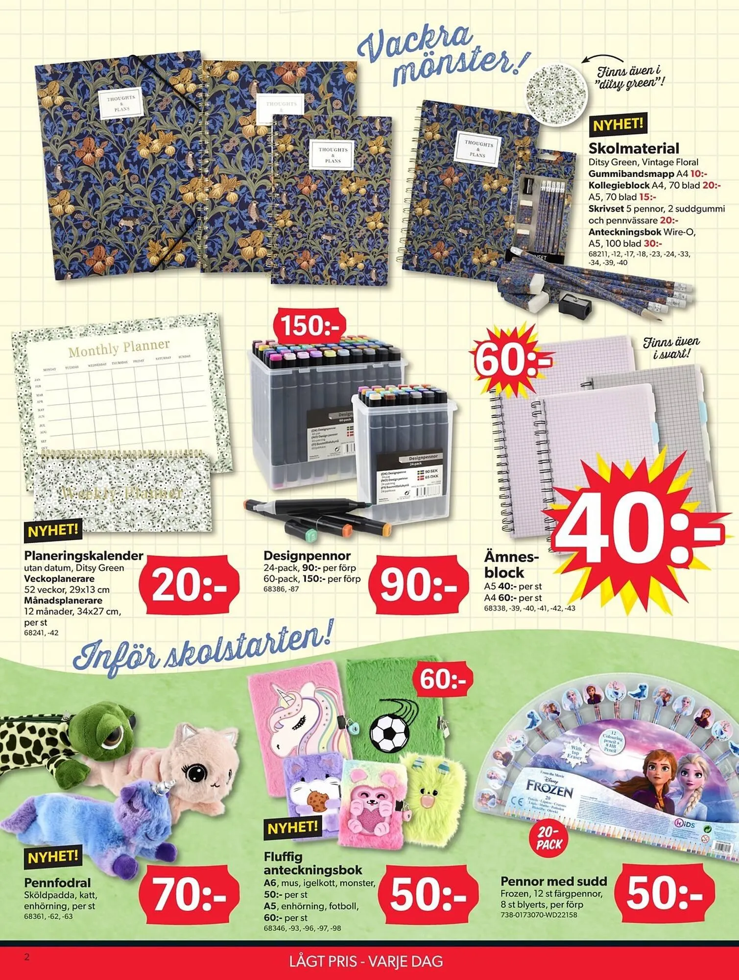 DollarStore reklamblad från 19 augusti till 19 september 2024 - Reklamblad sidor 2