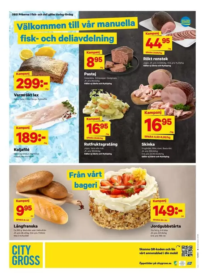 Attraktiva specialerbjudanden för alla från 30 september till 6 oktober 2024 - Reklamblad sidor 9