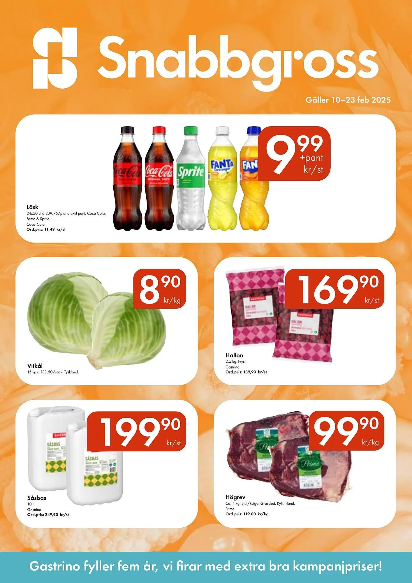 Snabbgross reklamblad - 1