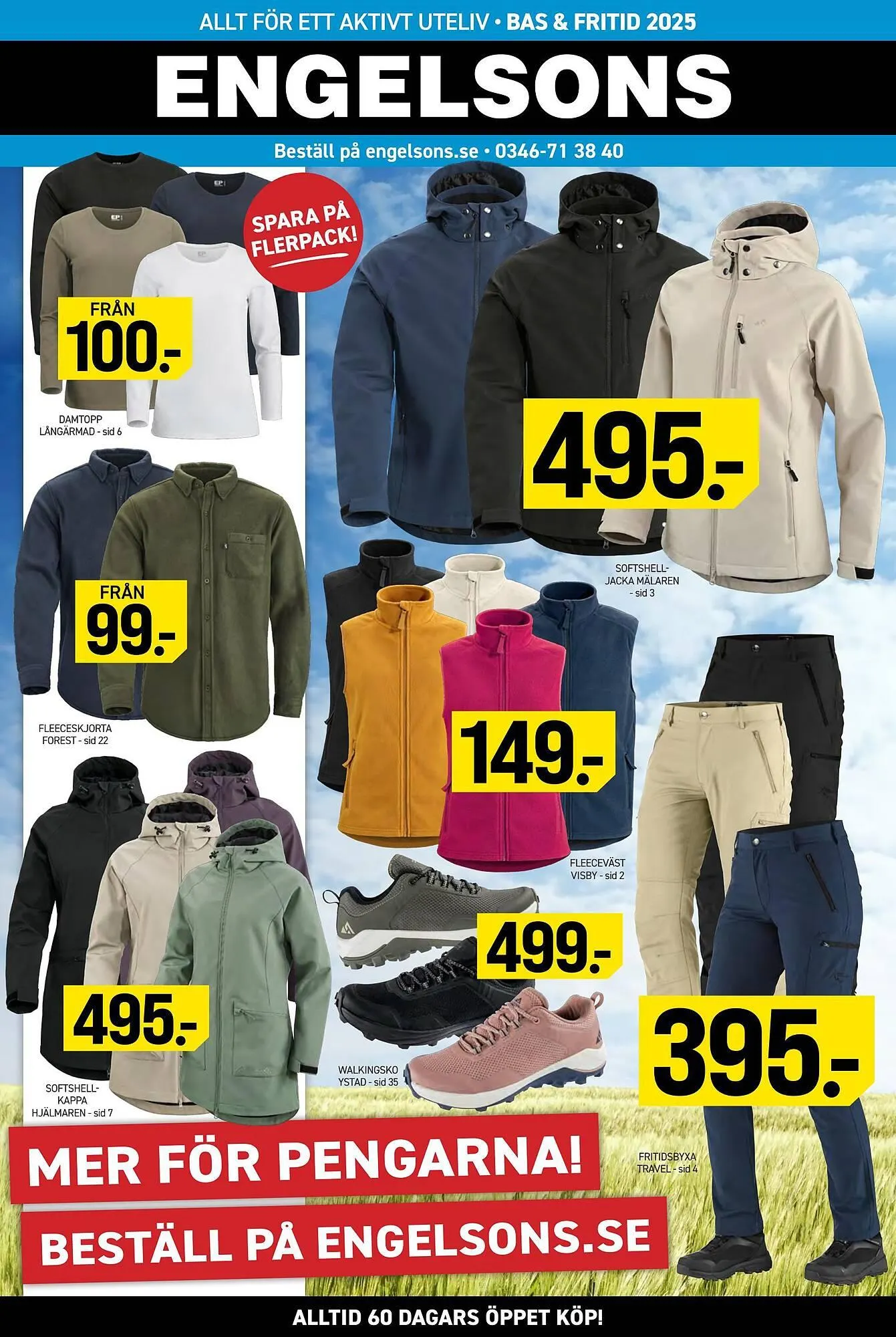 Engelsons reklamblad - 1
