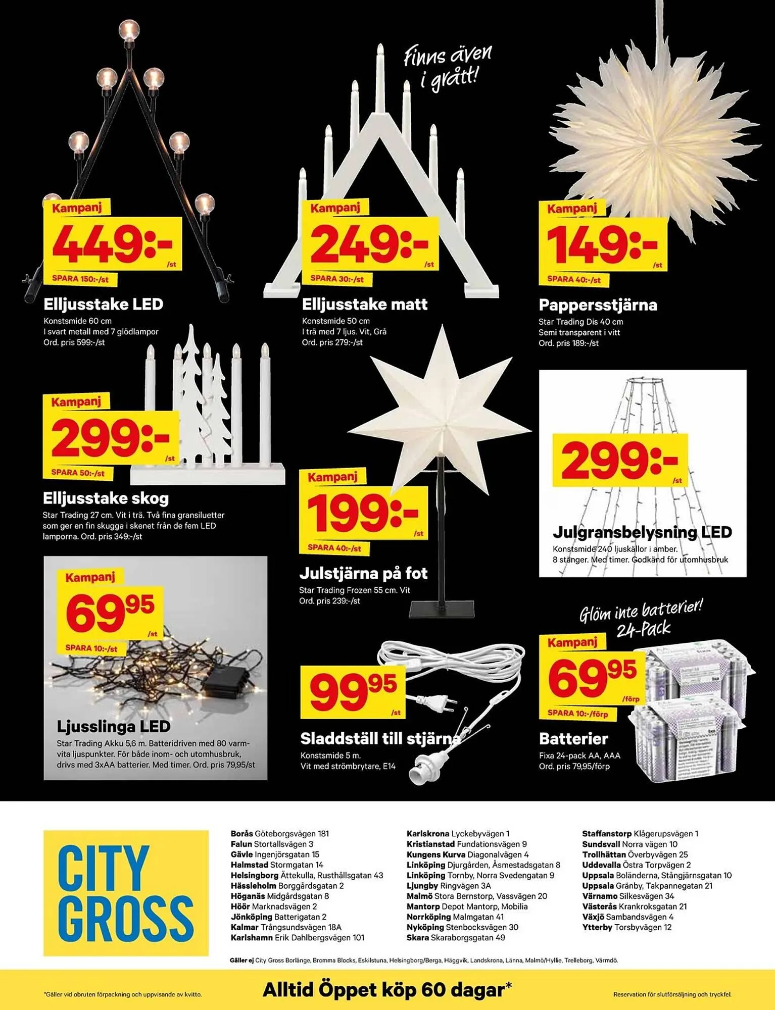 City Gross reklamblad från 21 oktober till 17 november 2024 - Reklamblad sidor 16